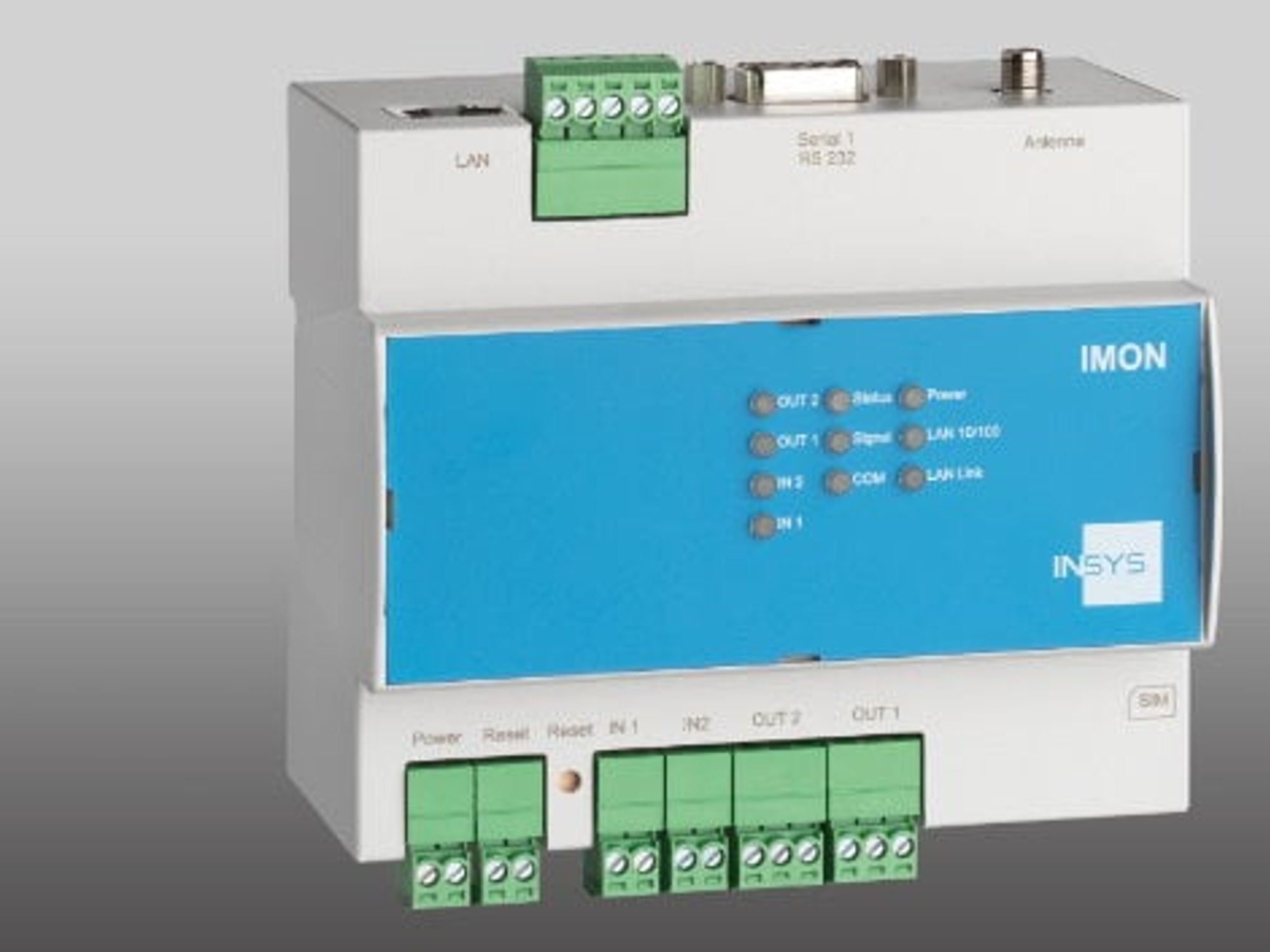 Ab Januar 2016 erhältlich ist der Störmelder »IMON-U300« von Insys icom.
