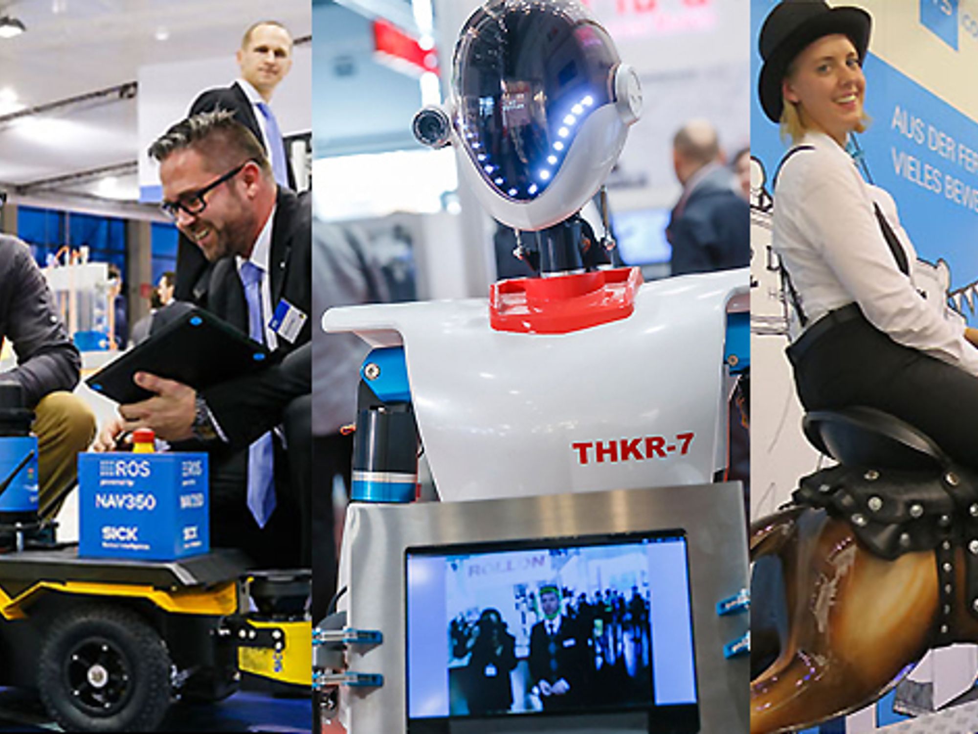 Collage von der SPS IPC Drives 2015 Collage von der SPS IPC Drives 2015