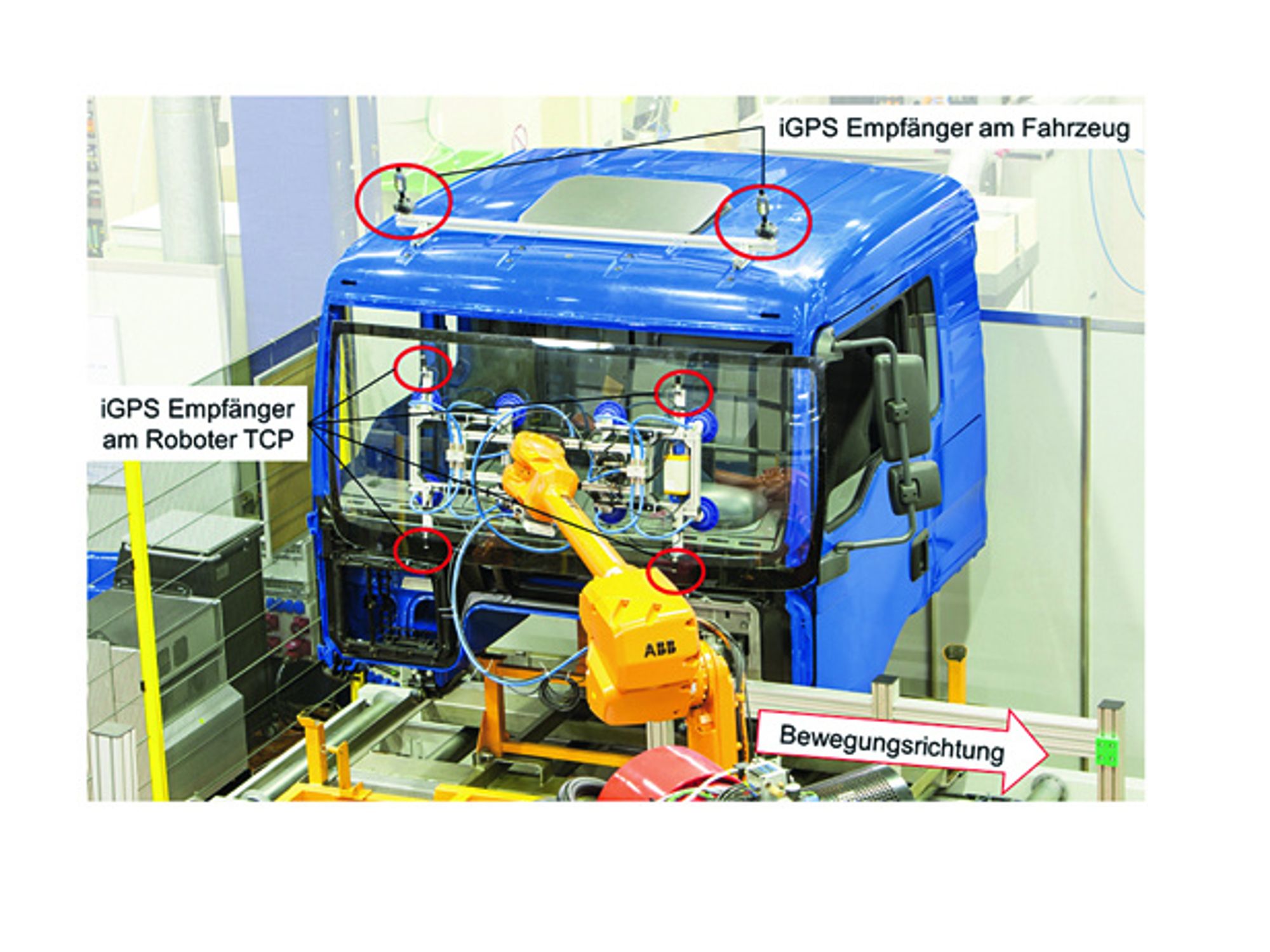 Measurement-based assembly using the example of windshield assembly