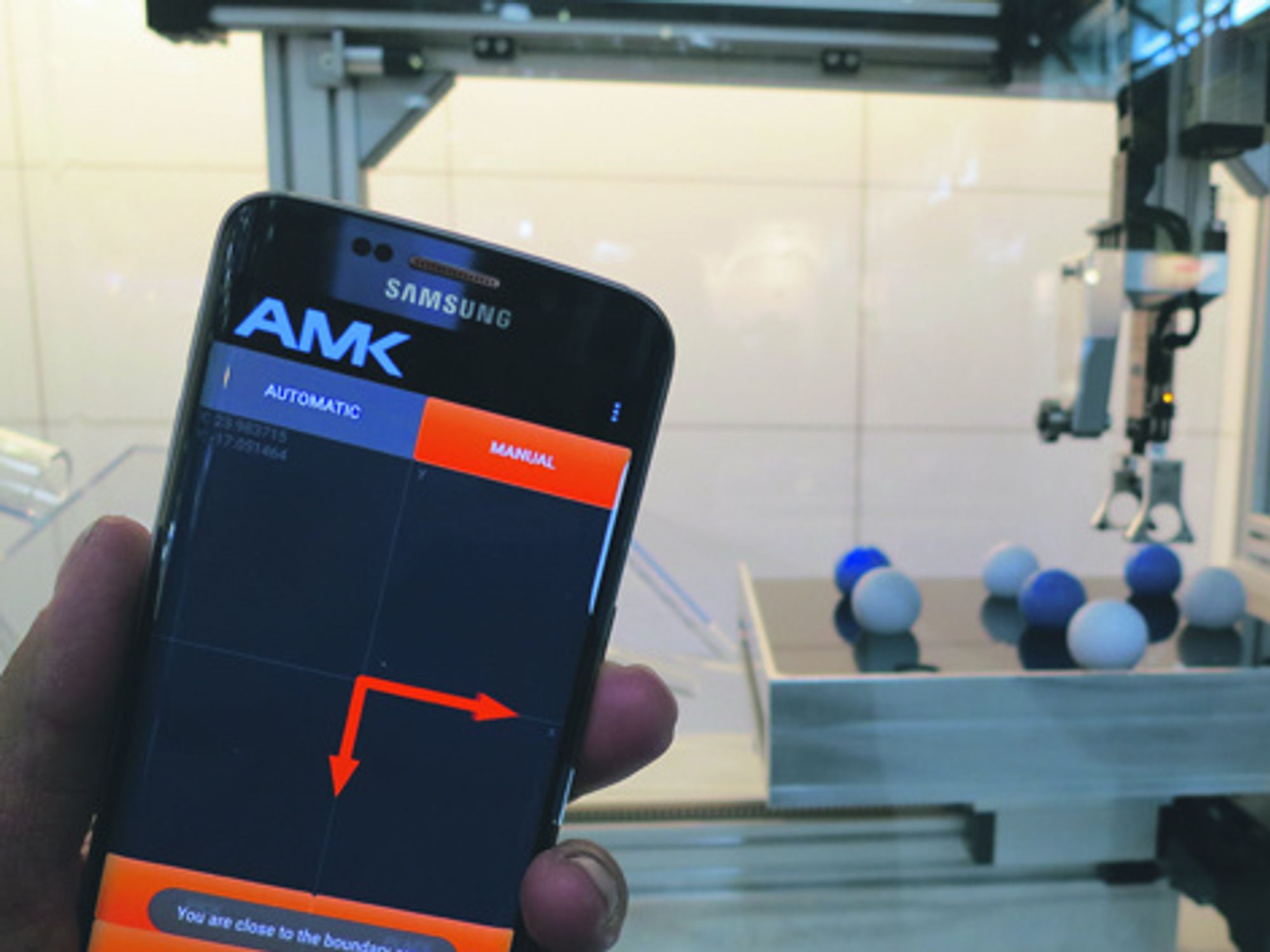 PLC in the smartphone, AMK