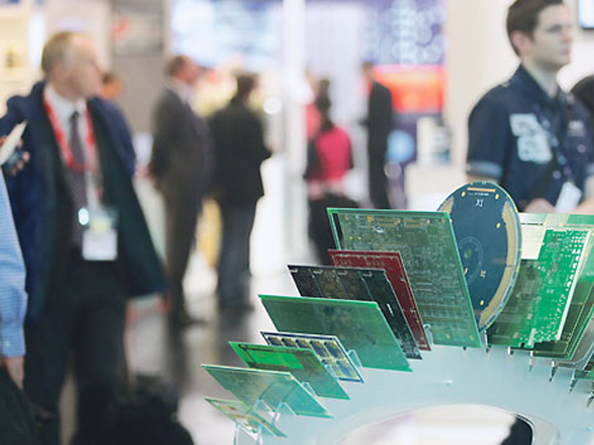 Besucher auf der embedded world 2015 Besucher auf der embedded world 2015
