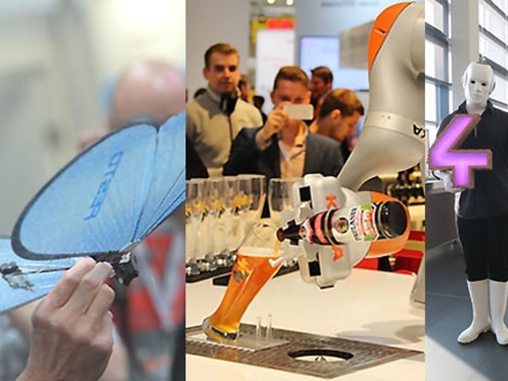 Bildercollage zur Hannover Messe 2015