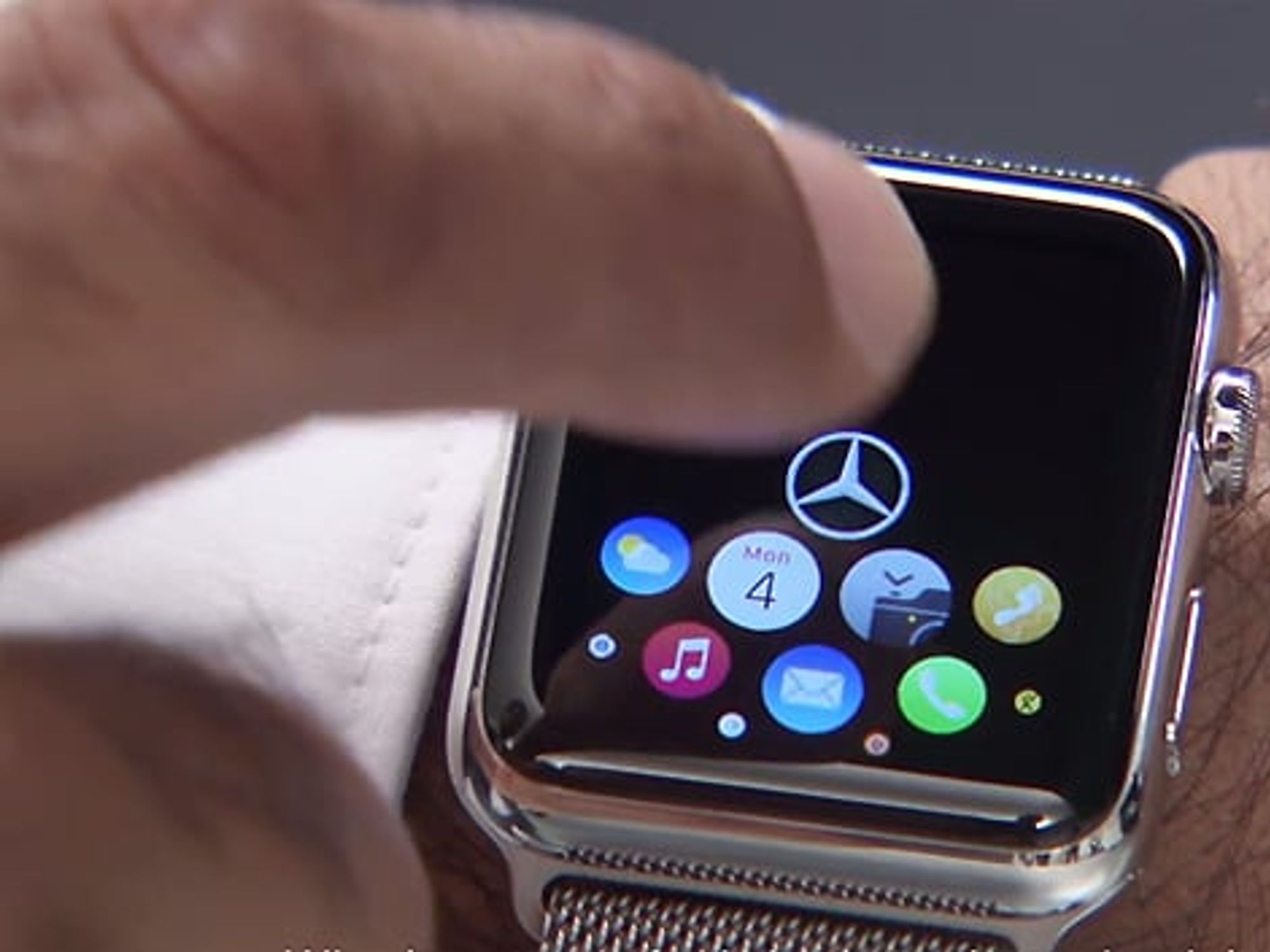 Navigation über die MB Companion App auf der Apple Watch Navigation über die MB Companion App auf der Apple Watch