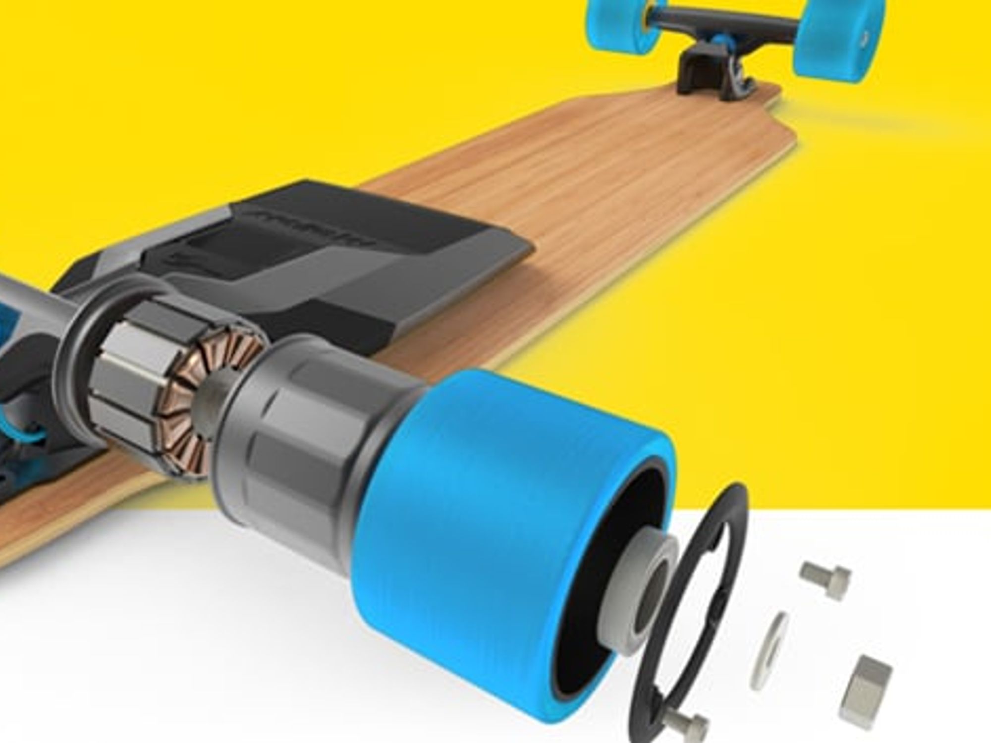 Der Antrieb des High-Tech-Moduls von Mellow Der Antrieb des High-Tech-Moduls von Mellow