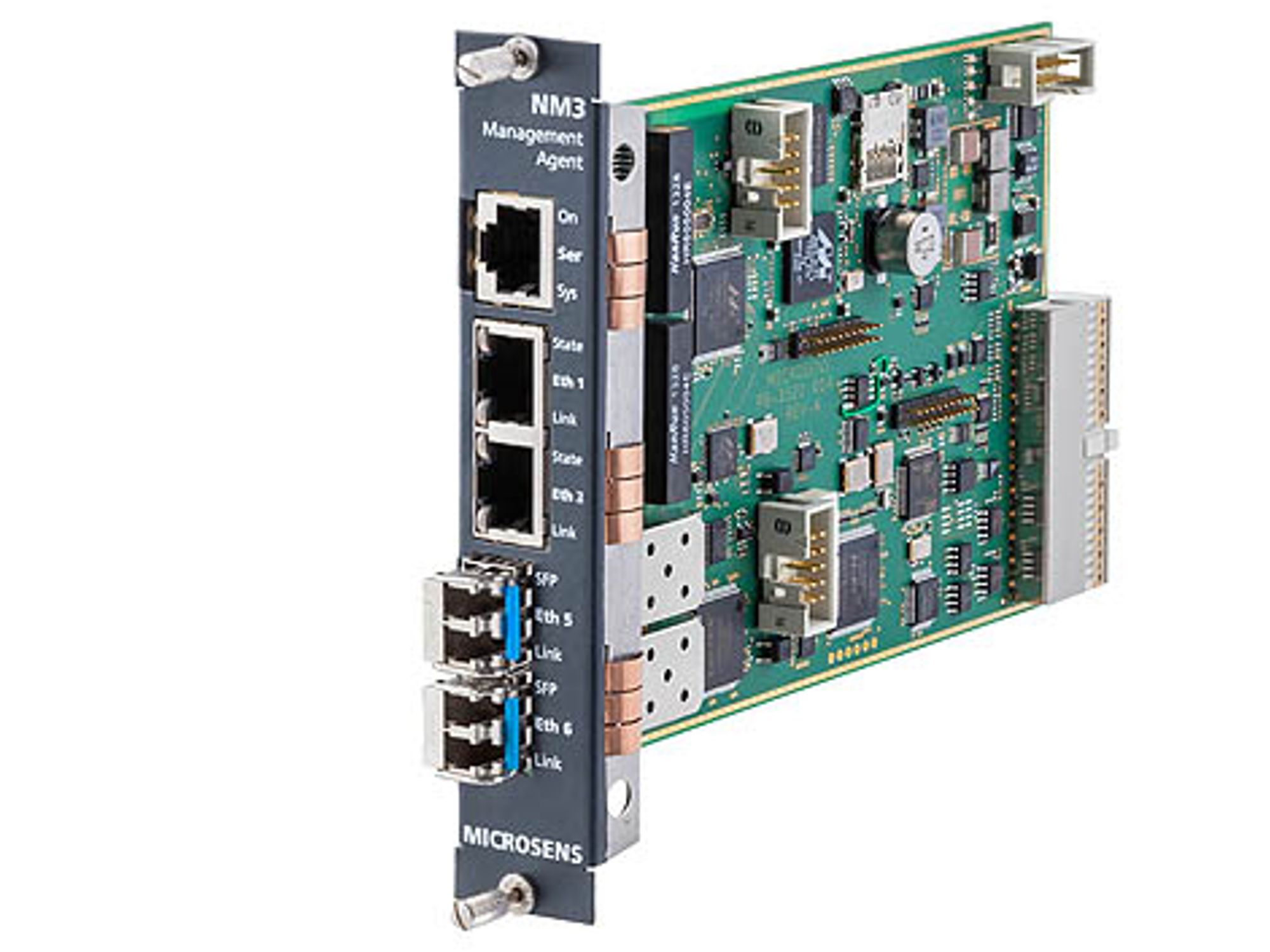 Netzwerkmanagement Module NM3 und NM3+ von Microsens Netzwerkmanagement Module NM3 und NM3+ von Microsens