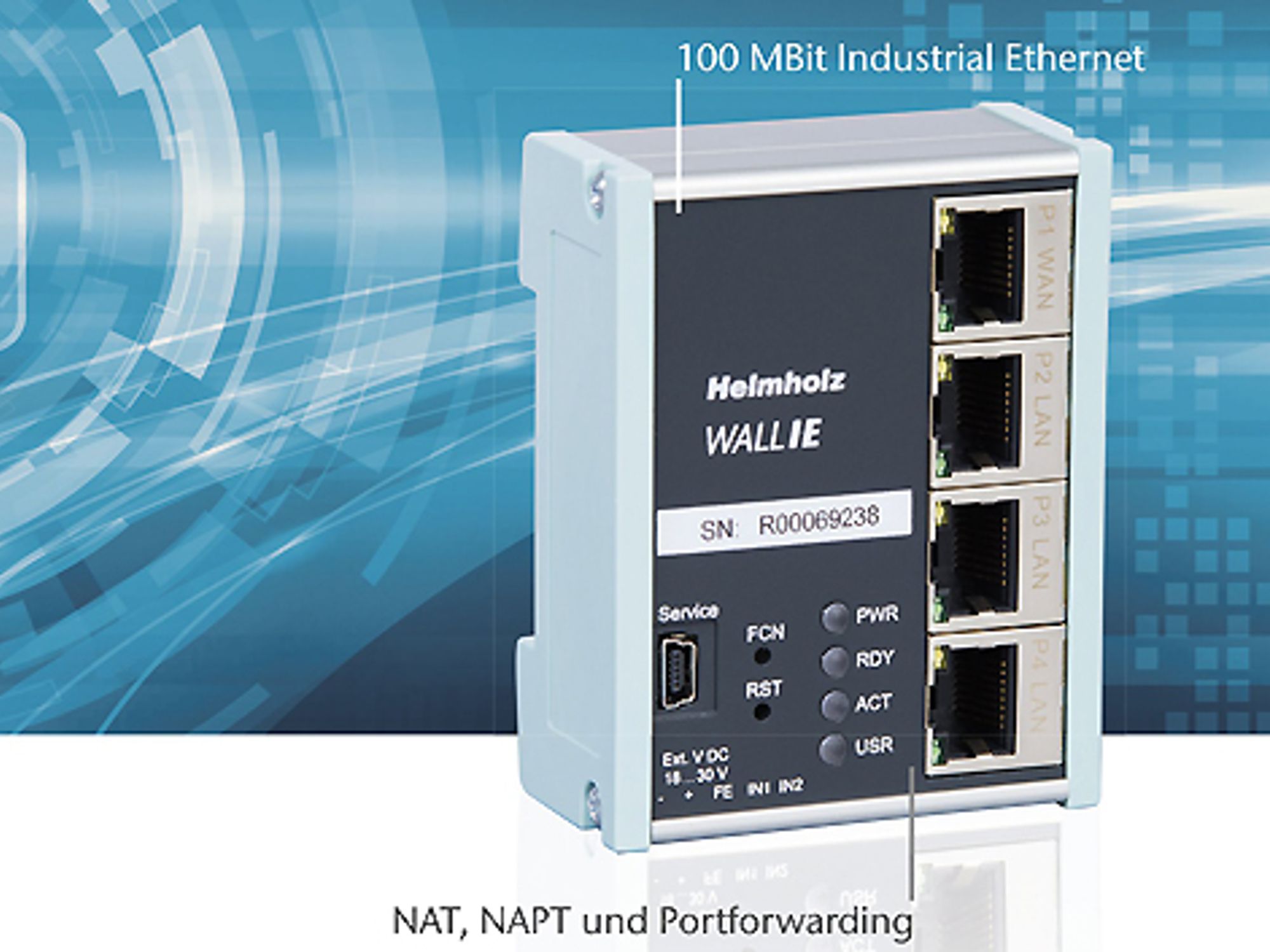 36 Industrial Ethernet Bridge und Firewall Wall IE von Systeme Helmholz 36 Industrial Ethernet Bridge und Firewall Wall IE von Systeme Helmholz