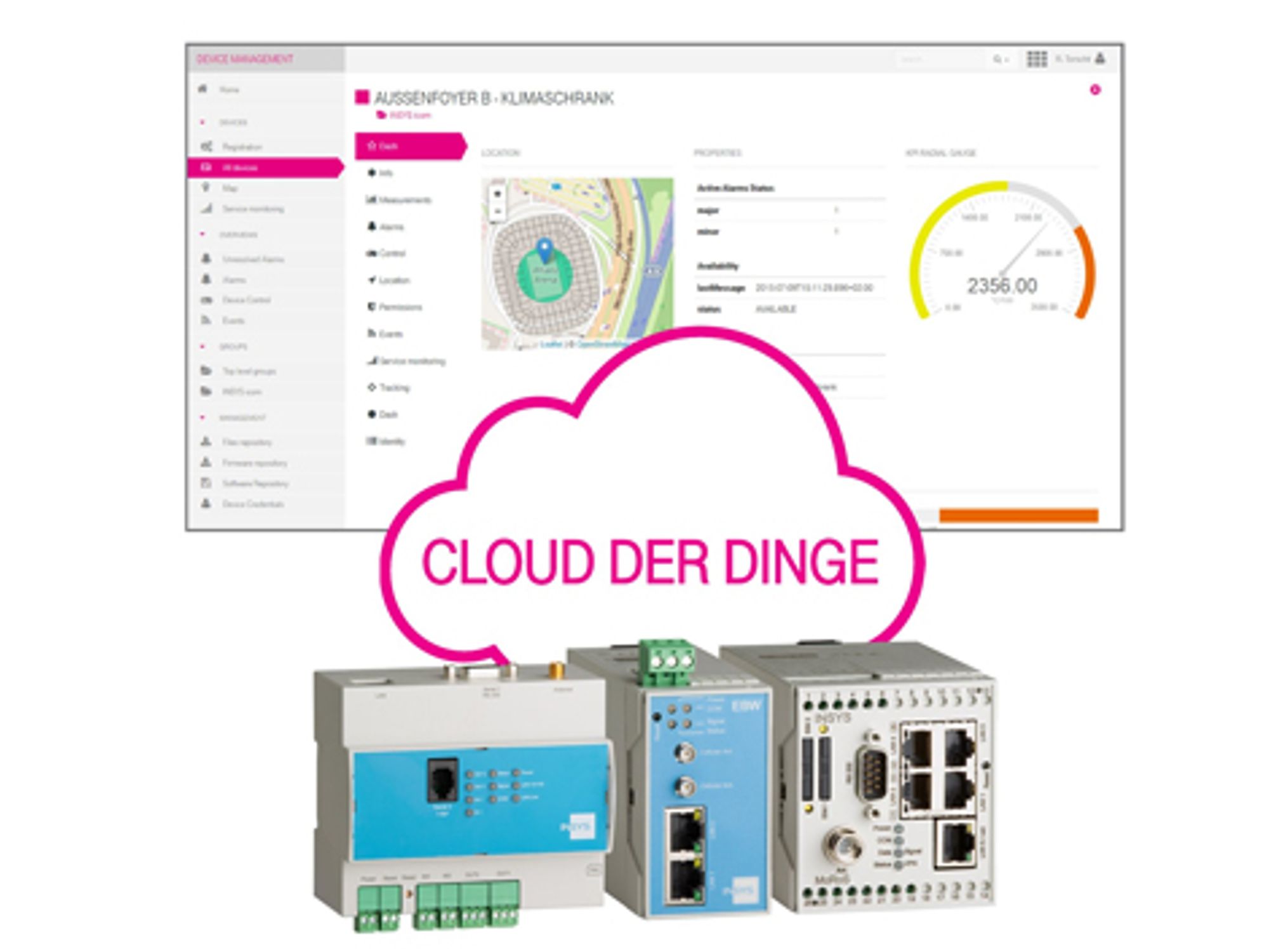 65 Anbindung an die Cloud mit Insys 65 Anbindung an die Cloud mit Insys