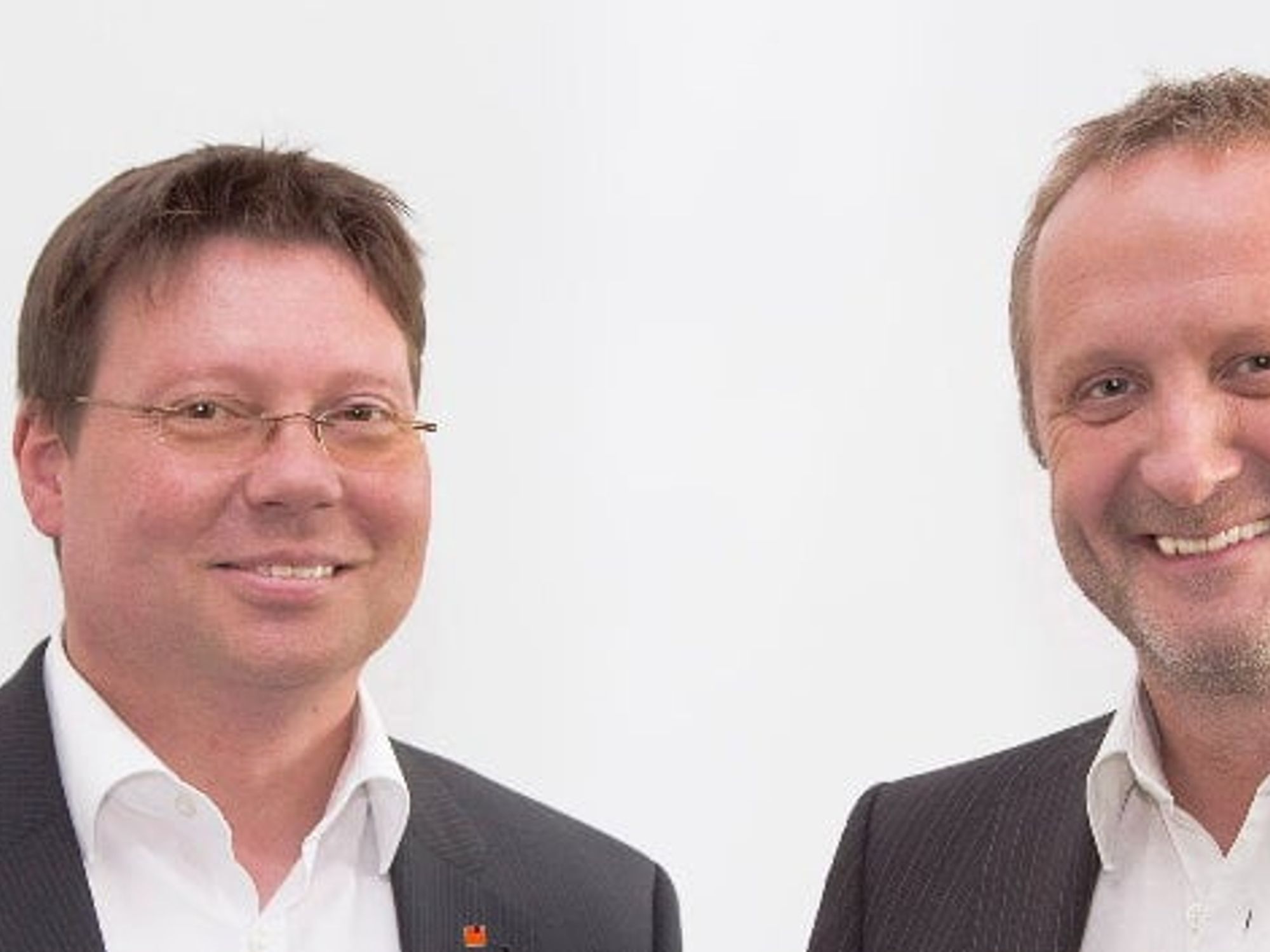 Matthias Klein (links) und Gerhard Edi von congatec.