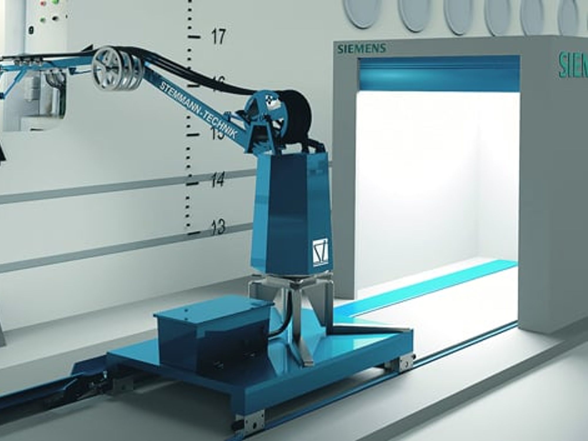 Fahrbarer Roboterarm Fahrbarer Roboterarm