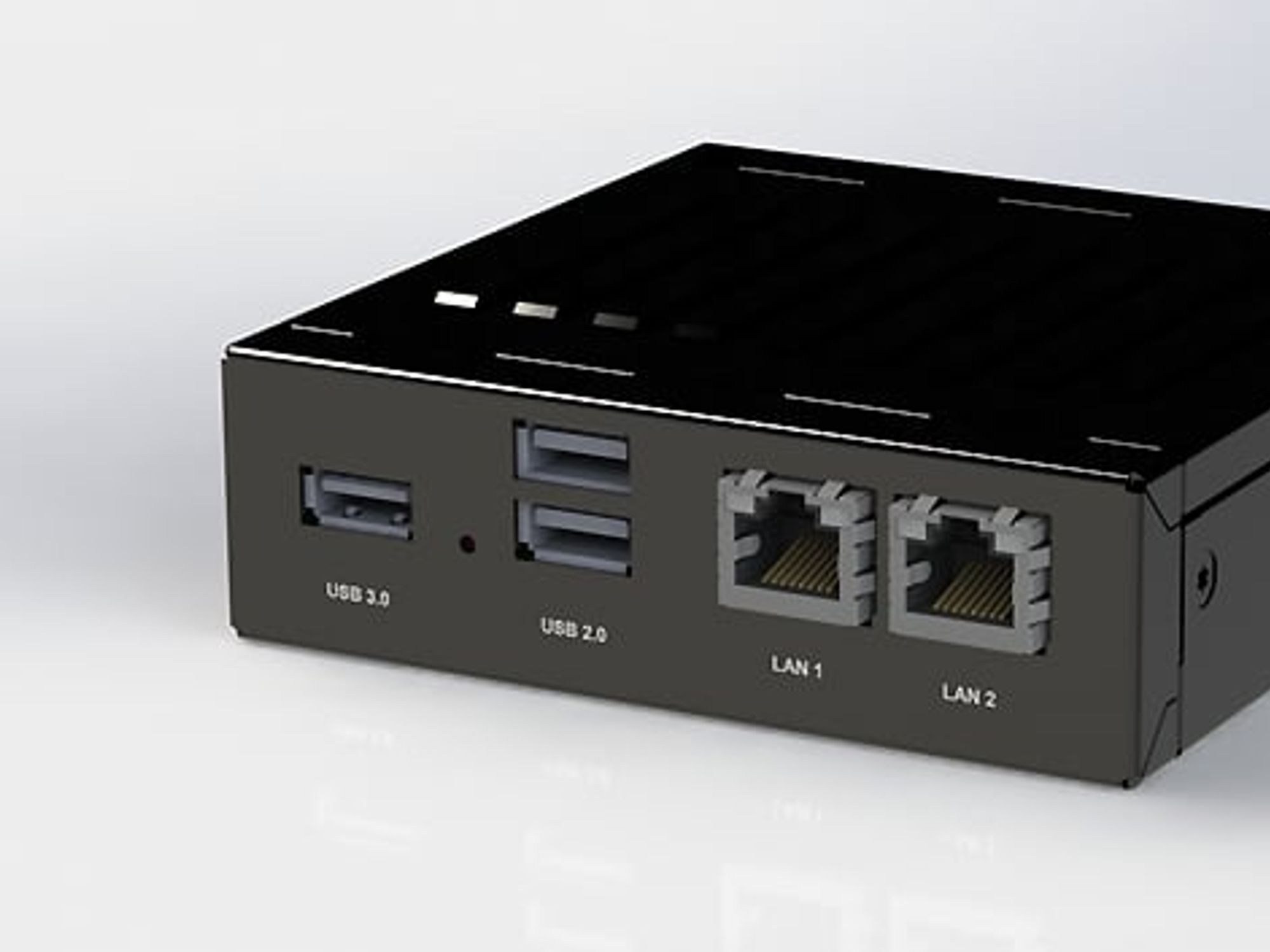 Erstes Embedded-Computing-Design eines embedded NUC-Gerätes 