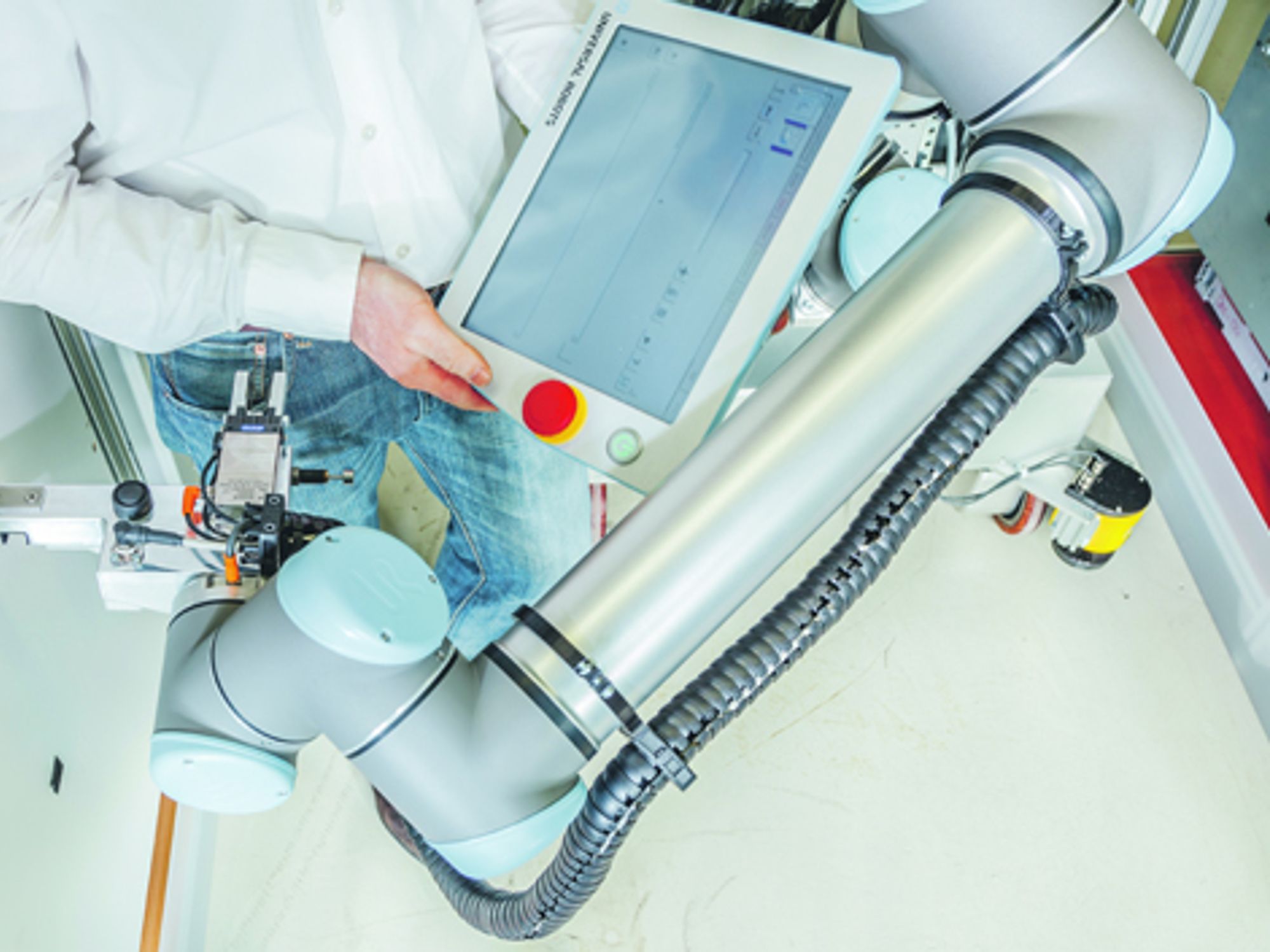 Ablaufskript über Bedienpanel, Fraunhofer IPA 