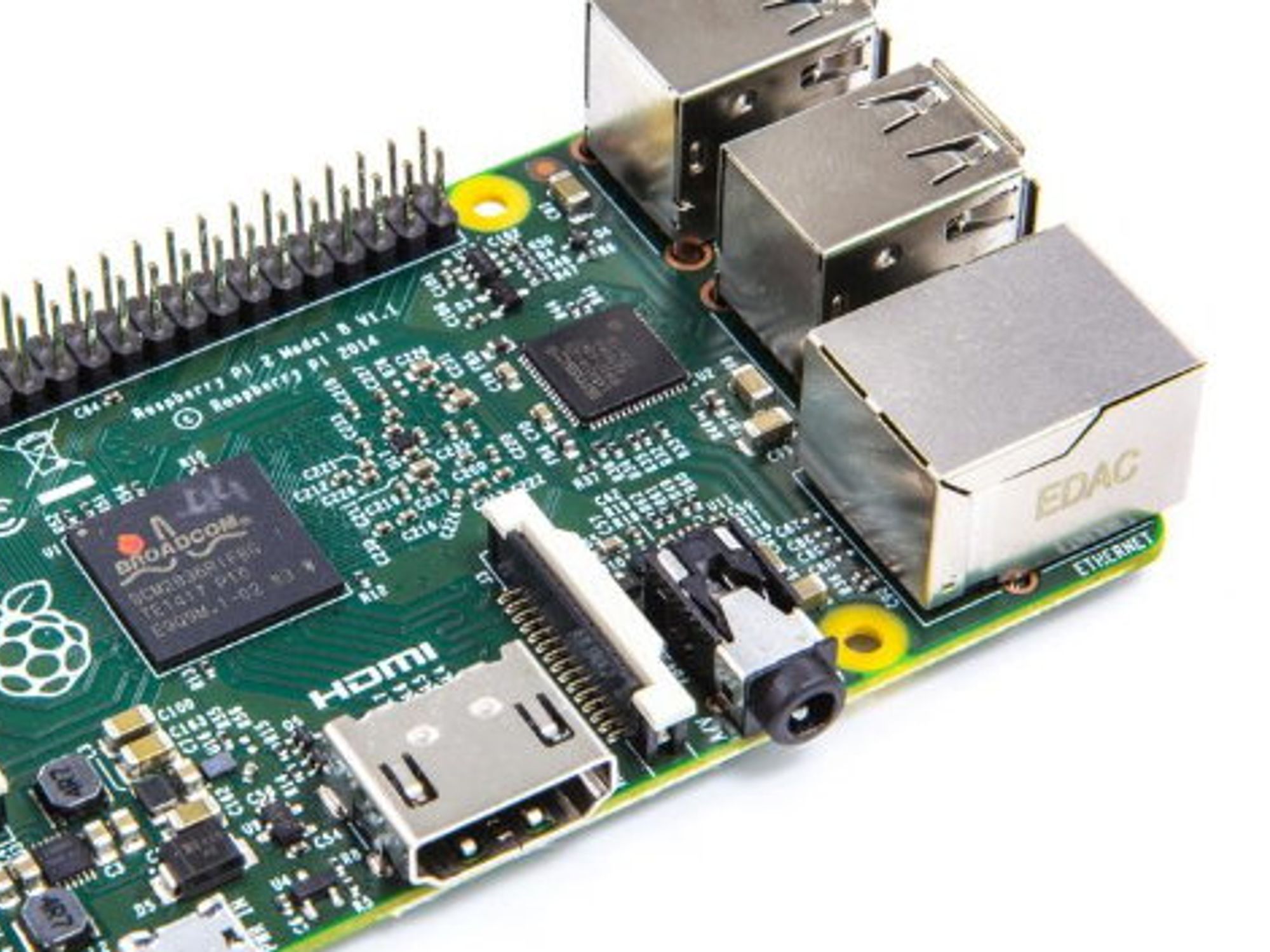 Mini-Computer: Raspberry Pi 2 mit Quadcore-Prozessor