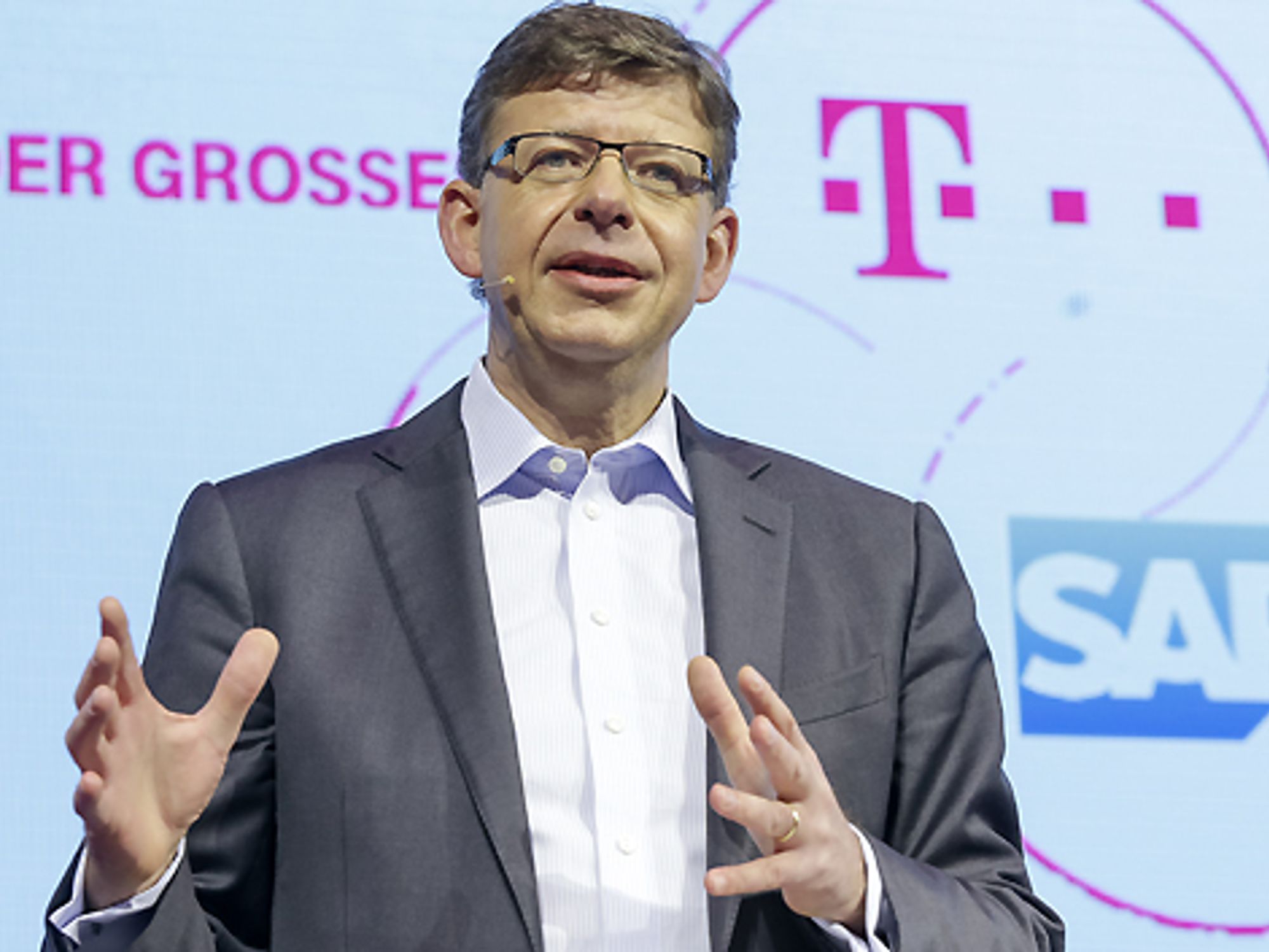 Reinhard Clemens auf der CeBIT 2015 Reinhard Clemens auf der CeBIT 2015