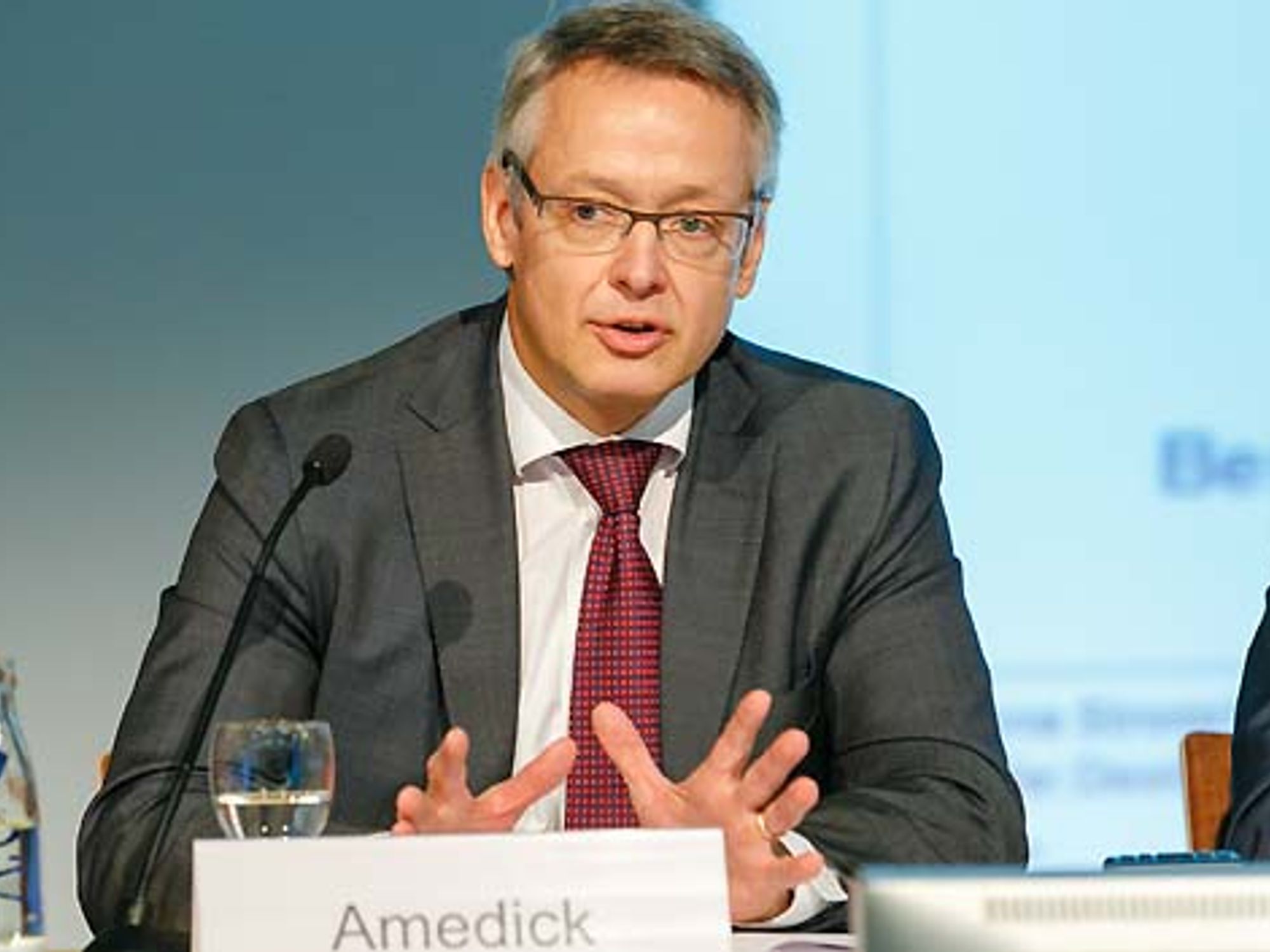 Jürgen Amedick, ZVEI: »Im Jahr 2014 kann die elektrische Antriebstechnik wieder Wachstum vorweisen.«