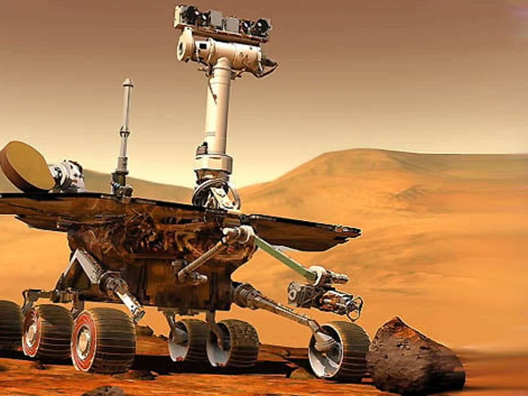 Opportunity auf dem Mars Opportunity auf dem Mars