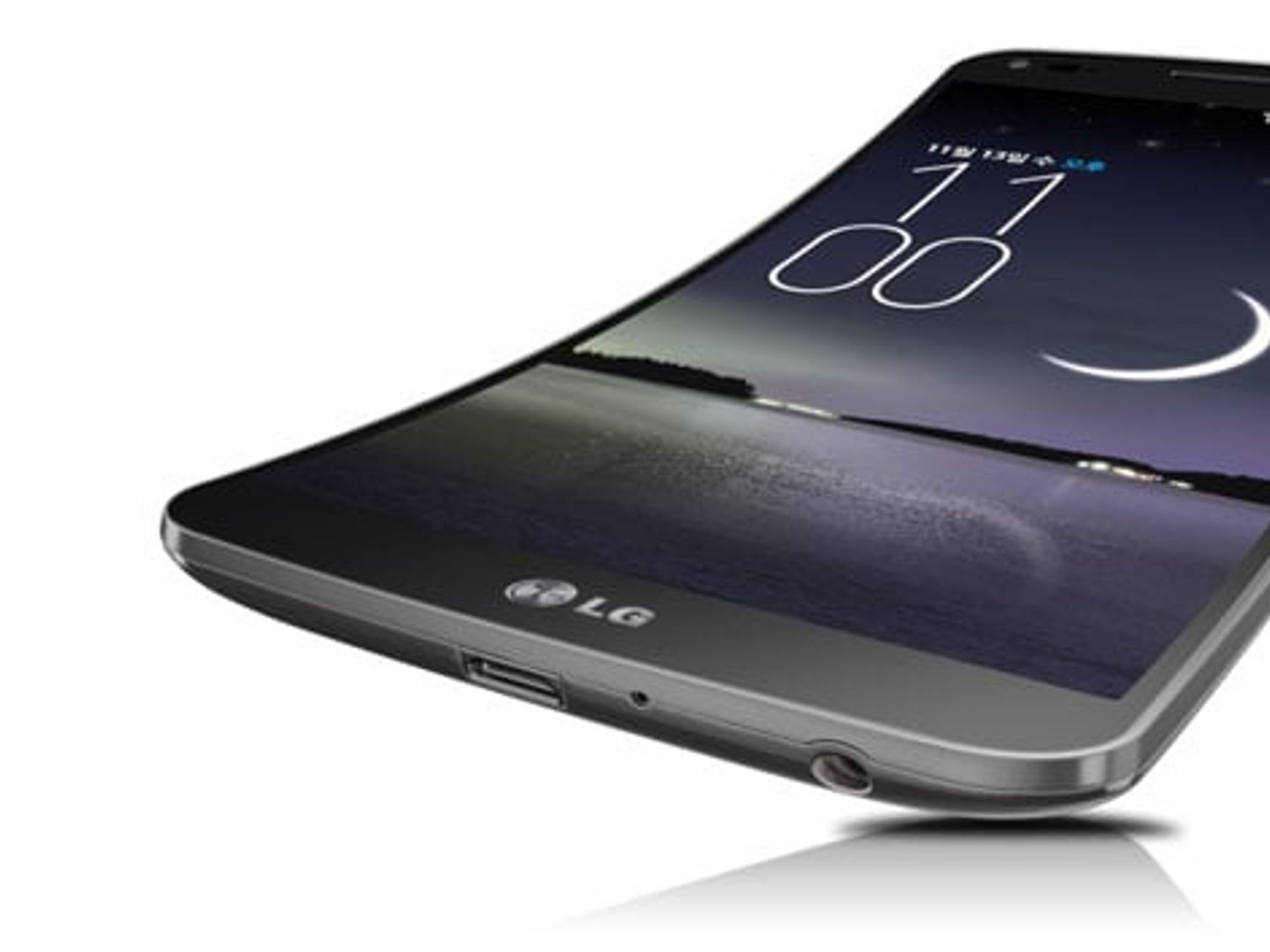 Das LG Flex lässt sich leicht biegen, mehr geht nocht nicht. Das liegt aber nicht am Display selbst sondern daran, dass noch ein Schutzglas benötigt wird. Dazu kommen weitere, noch recht starre Komponenten wie der Akku. Das LG Flex lässt sich leicht biegen, mehr geht nocht nicht. Das liegt aber nicht am Display selbst sondern daran, dass noch ein Schutzglas benötigt wird. Dazu kommen weitere, noch recht starre Komponenten wie der Akku.