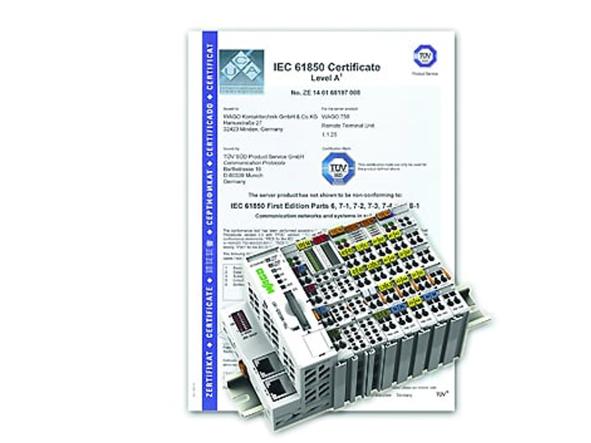 Fernwirksteuerung 750 880 025 001 von Wago Fernwirksteuerung 750 880 025 001 von Wago