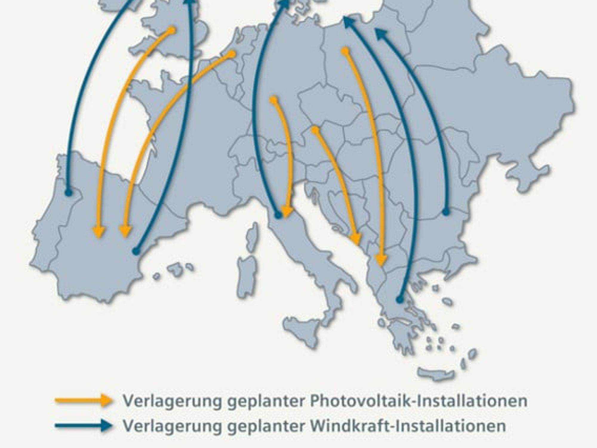 Siemens, Verlagerung geplanter Photovoltaik-Installationen in Europa Siemens, Verlagerung geplanter Photovoltaik-Installationen in Europa