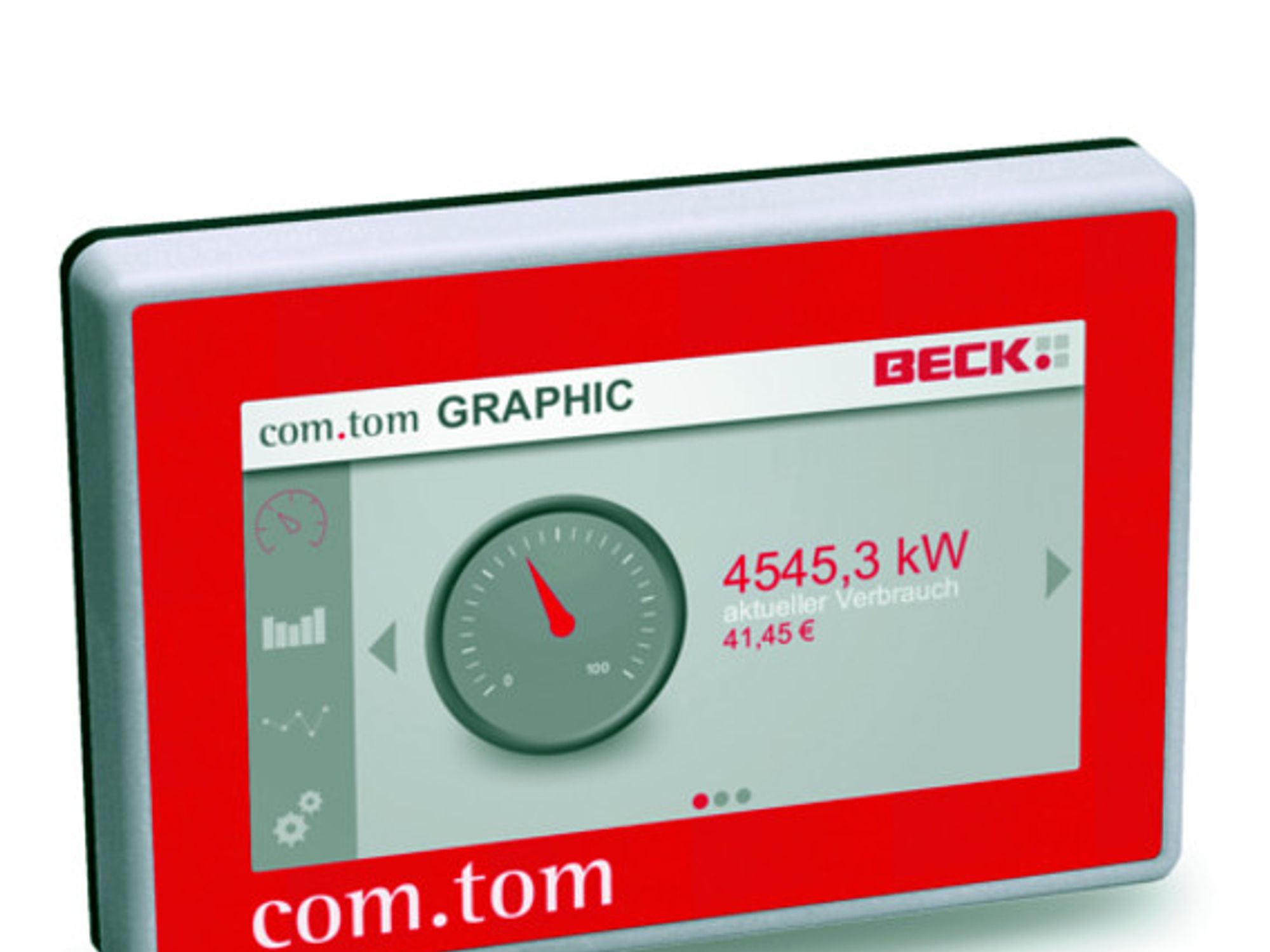 iniNet, Konvergenz von HMI und Scada, TFT Microbrowser Panel von Beck IPC 