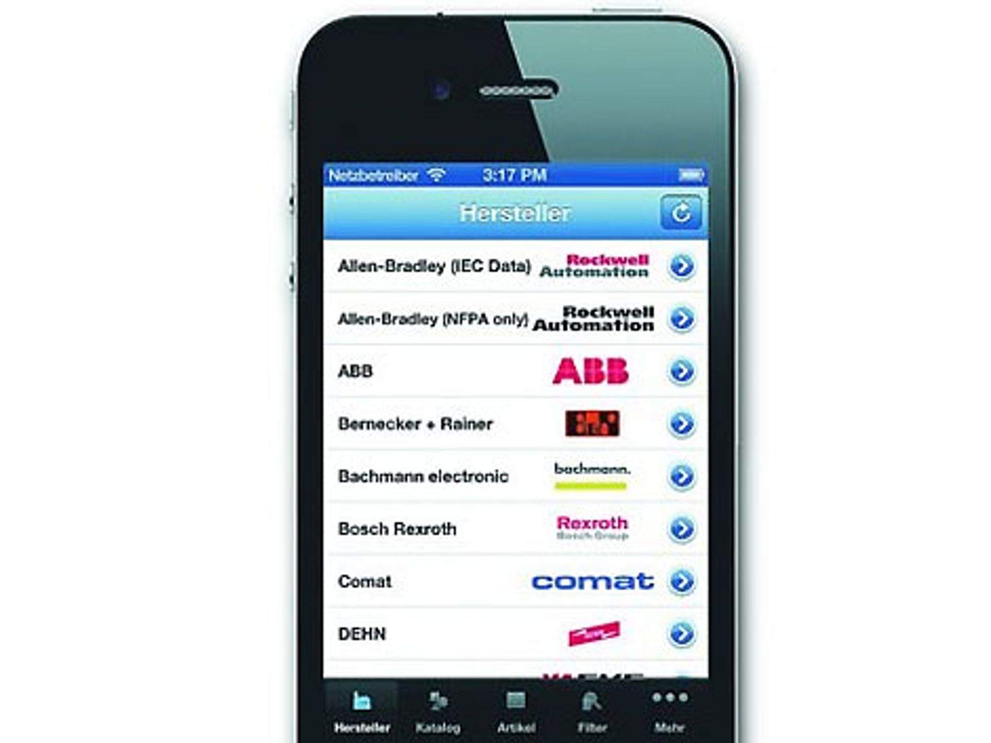 Eplan, Komponenten mobil auswählen