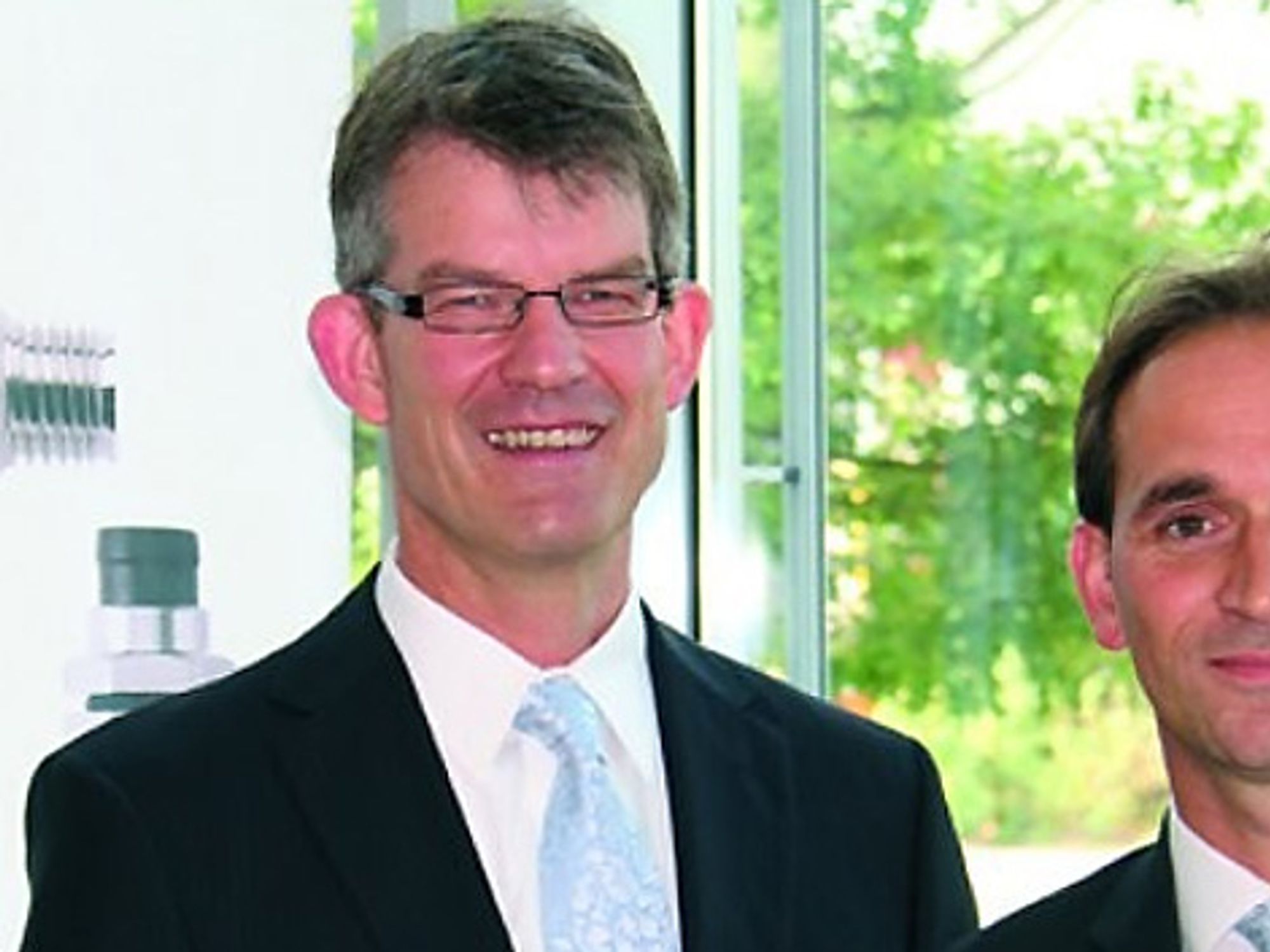 Dietrich Turck und Marco Heck von der Escha Bauelemente GmbH