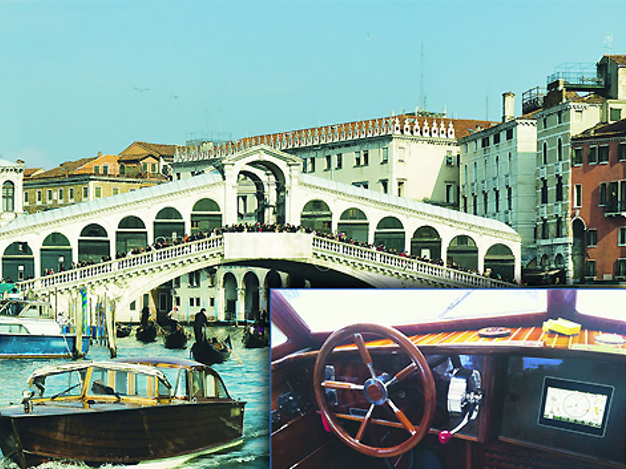 Wassertaxi mit Touchpanel von Exor