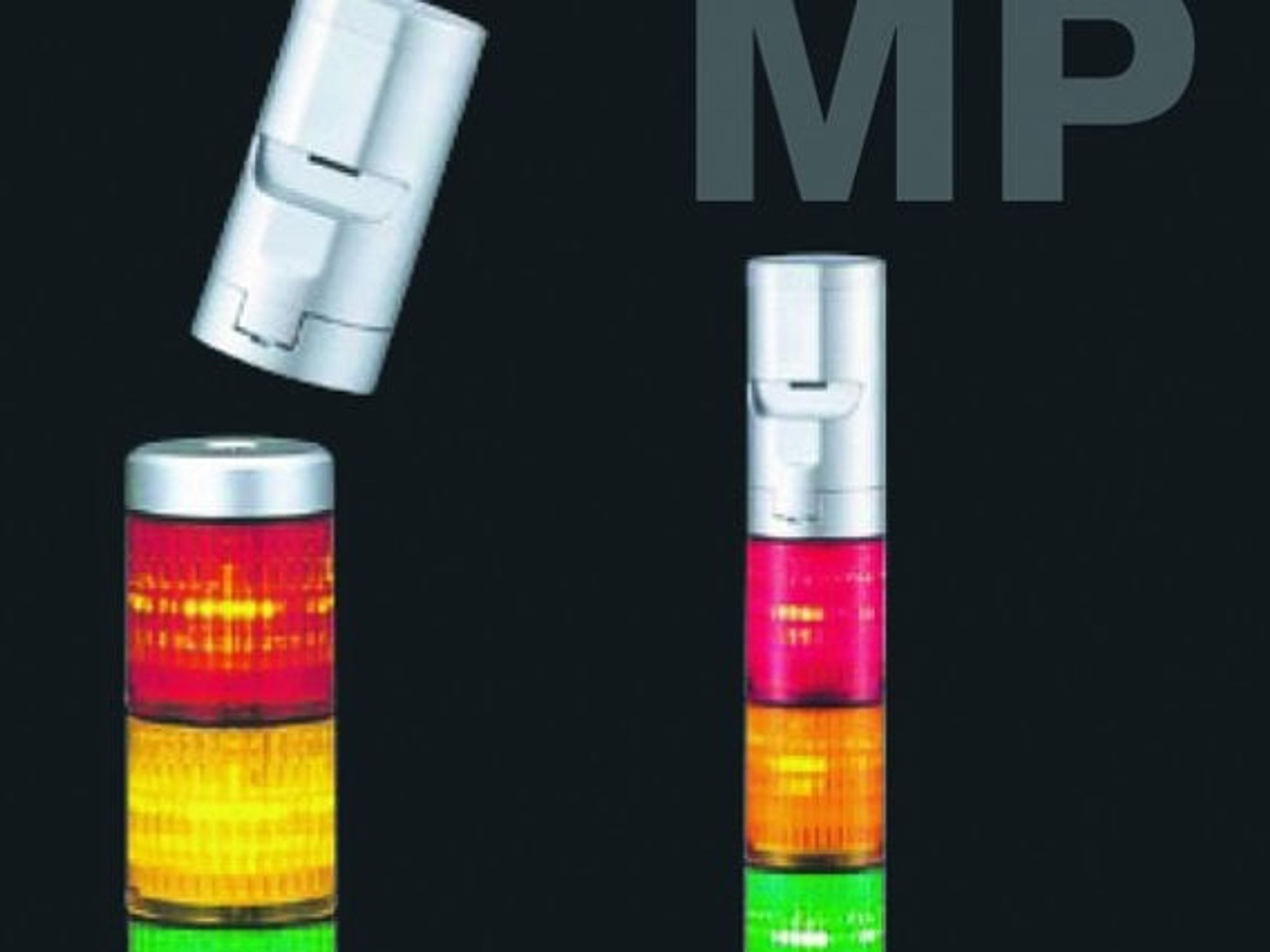 Patlite, Signalleuchten der MP Serie Patlite, Signalleuchten der MP Serie