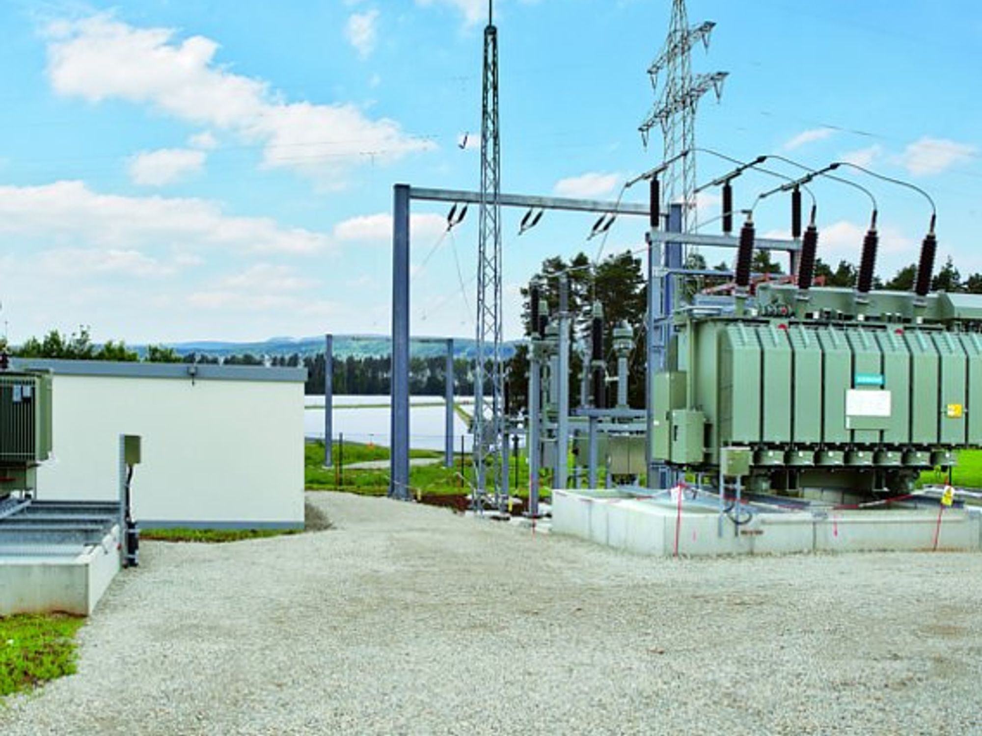 Phoenix Contact, Jura Solarpark, 400 MW Umspannwerk, Bild 1