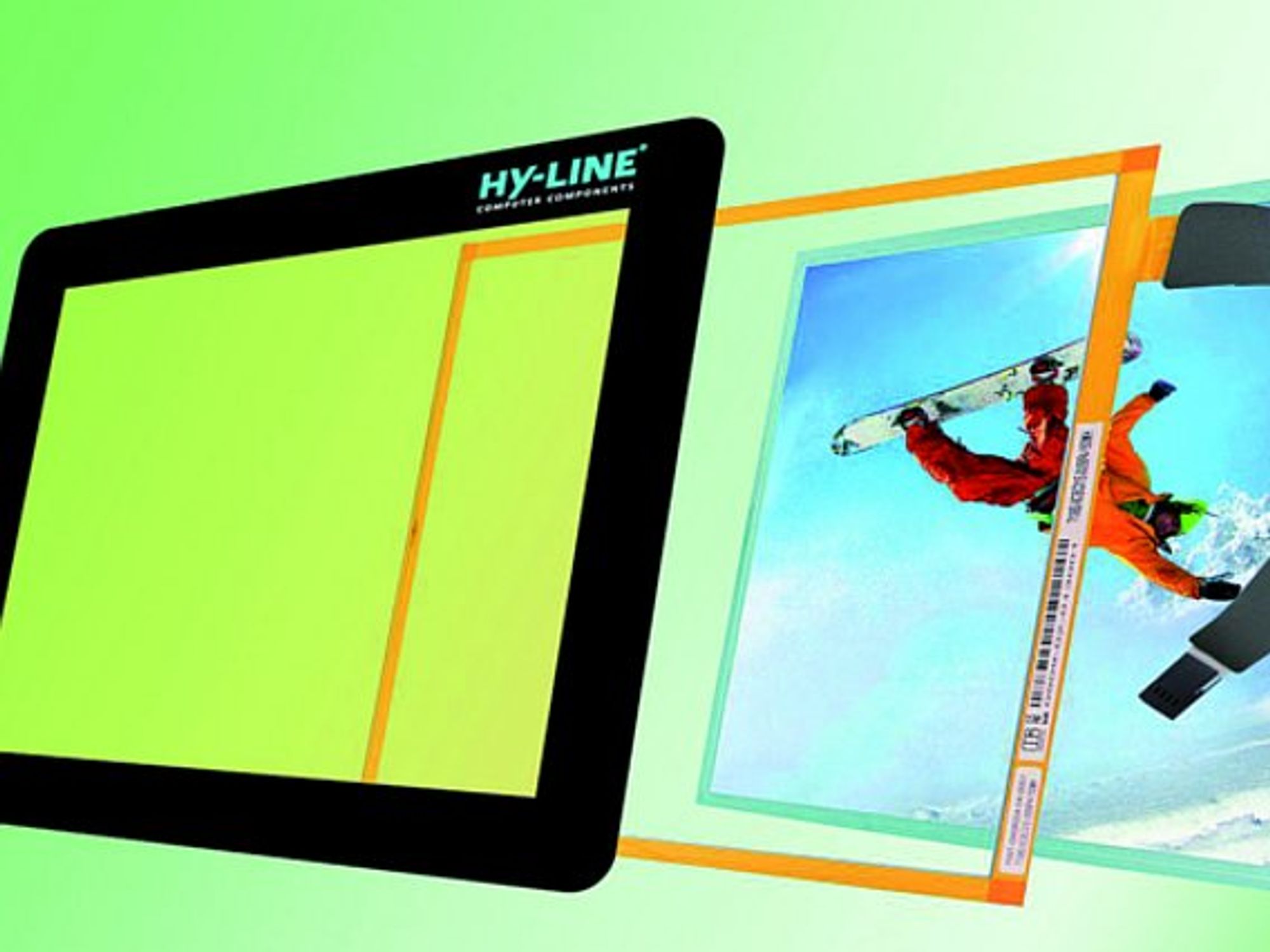 Hy Line, komplette Projected Capacitive Touchscreen Lösung