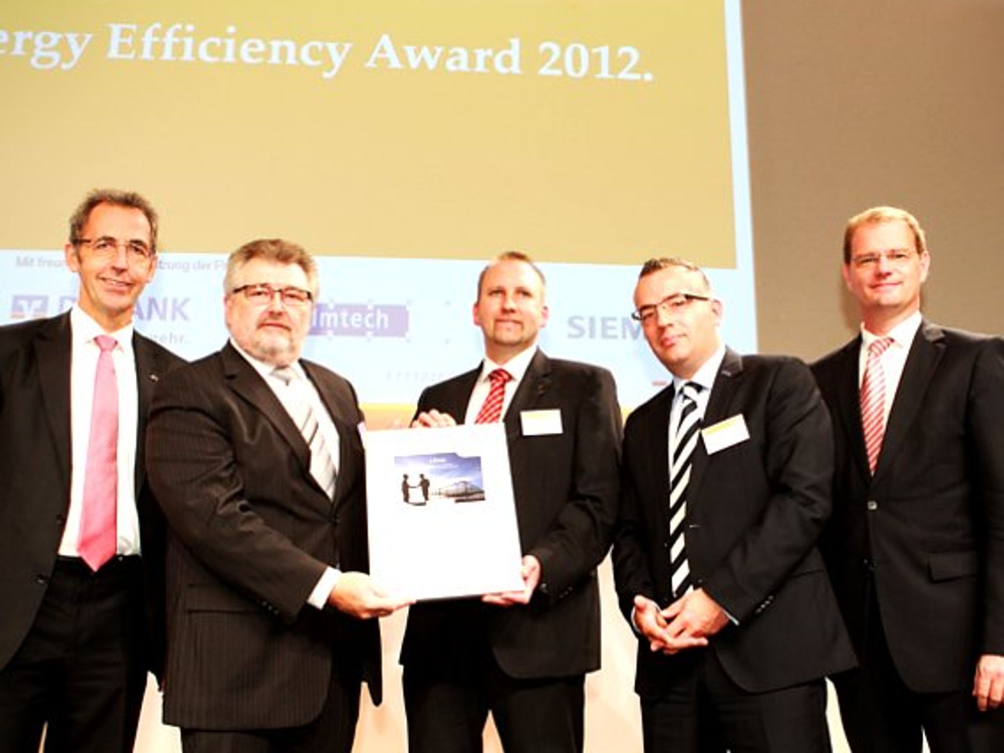 Energy Efficiency Award 2012 für Harting Energy Efficiency Award 2012 für Harting