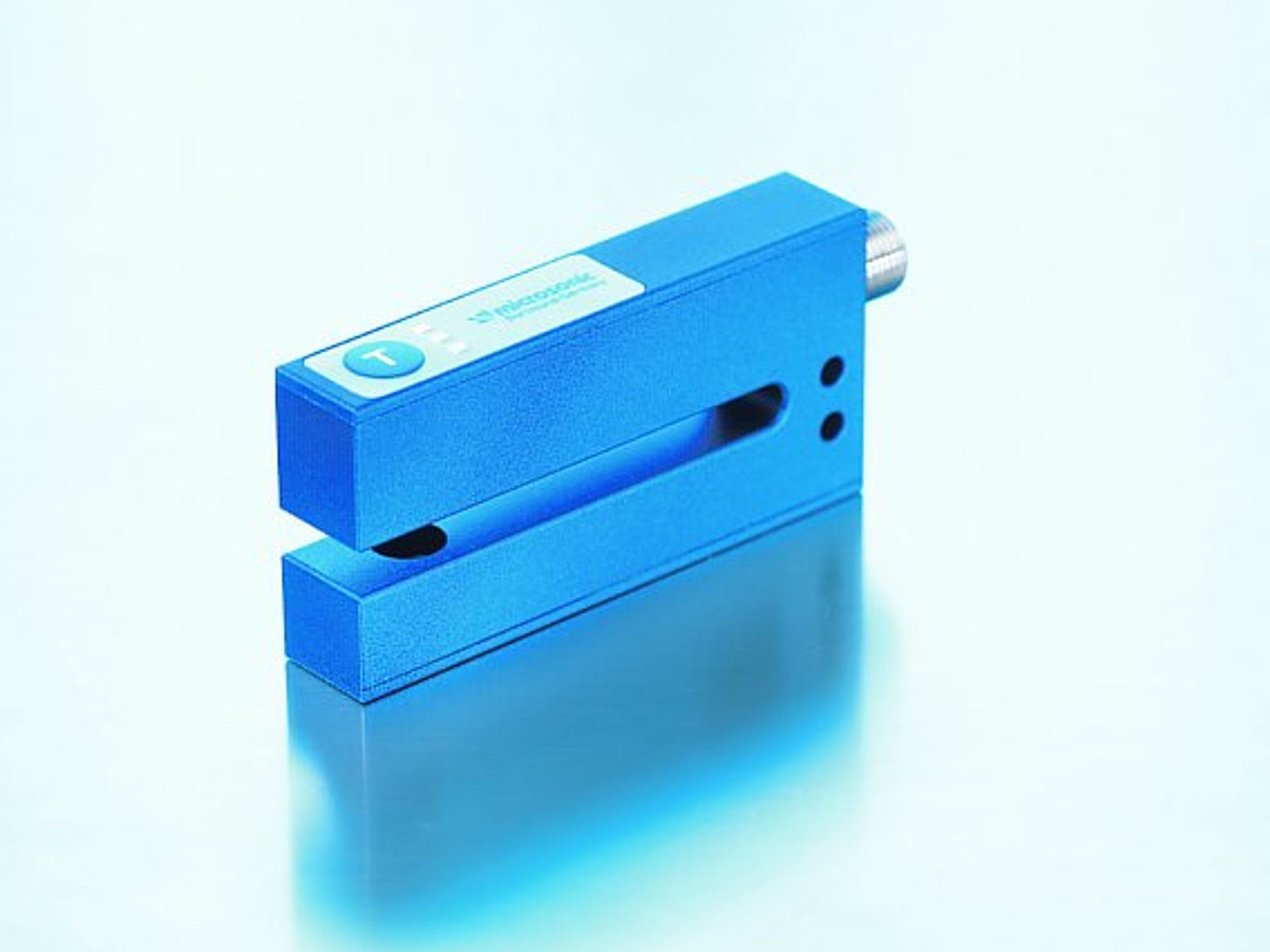 Microsonic, Ultraschallsensoren Papier  und Druckindustrie, Ultraschall Etikettensensor 
