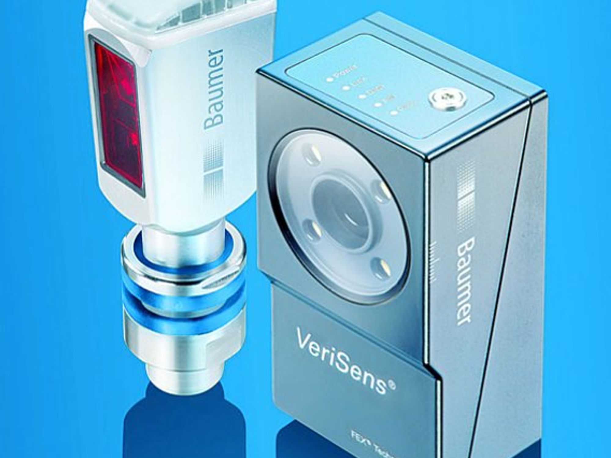 Baumer, Lichtschranke SmartReflect und Vision Sensor VeriSens 