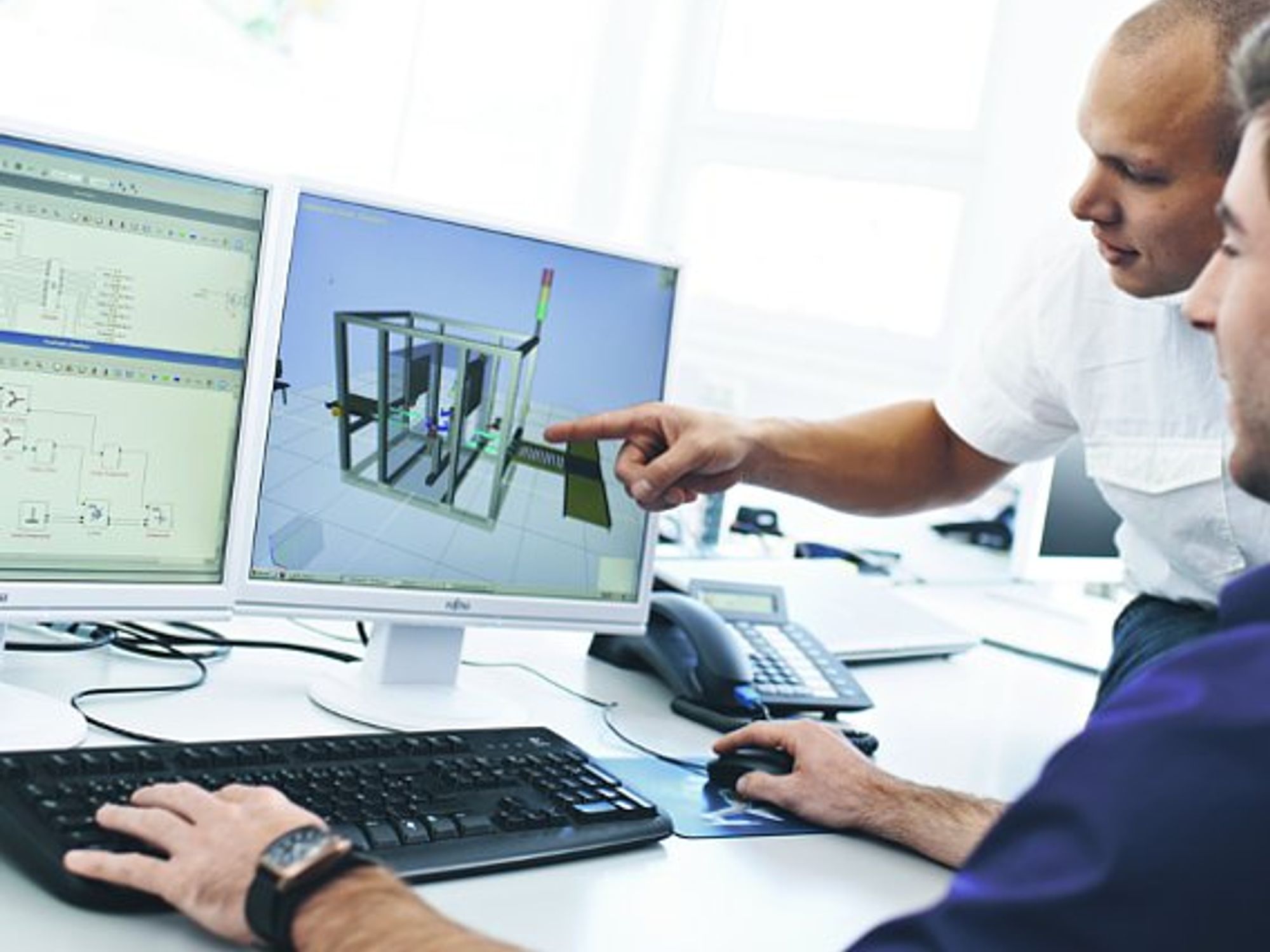 Heitec, virtuelle Inbetriebnahme