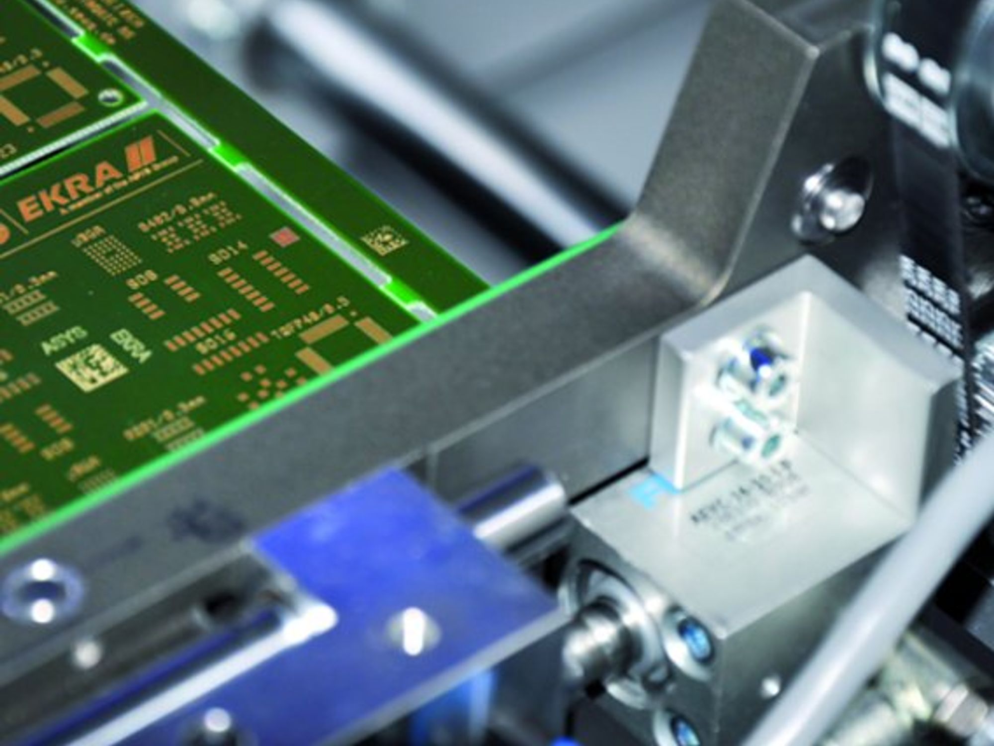 Cognex, Galokopf mit integriertem Kamerasystem