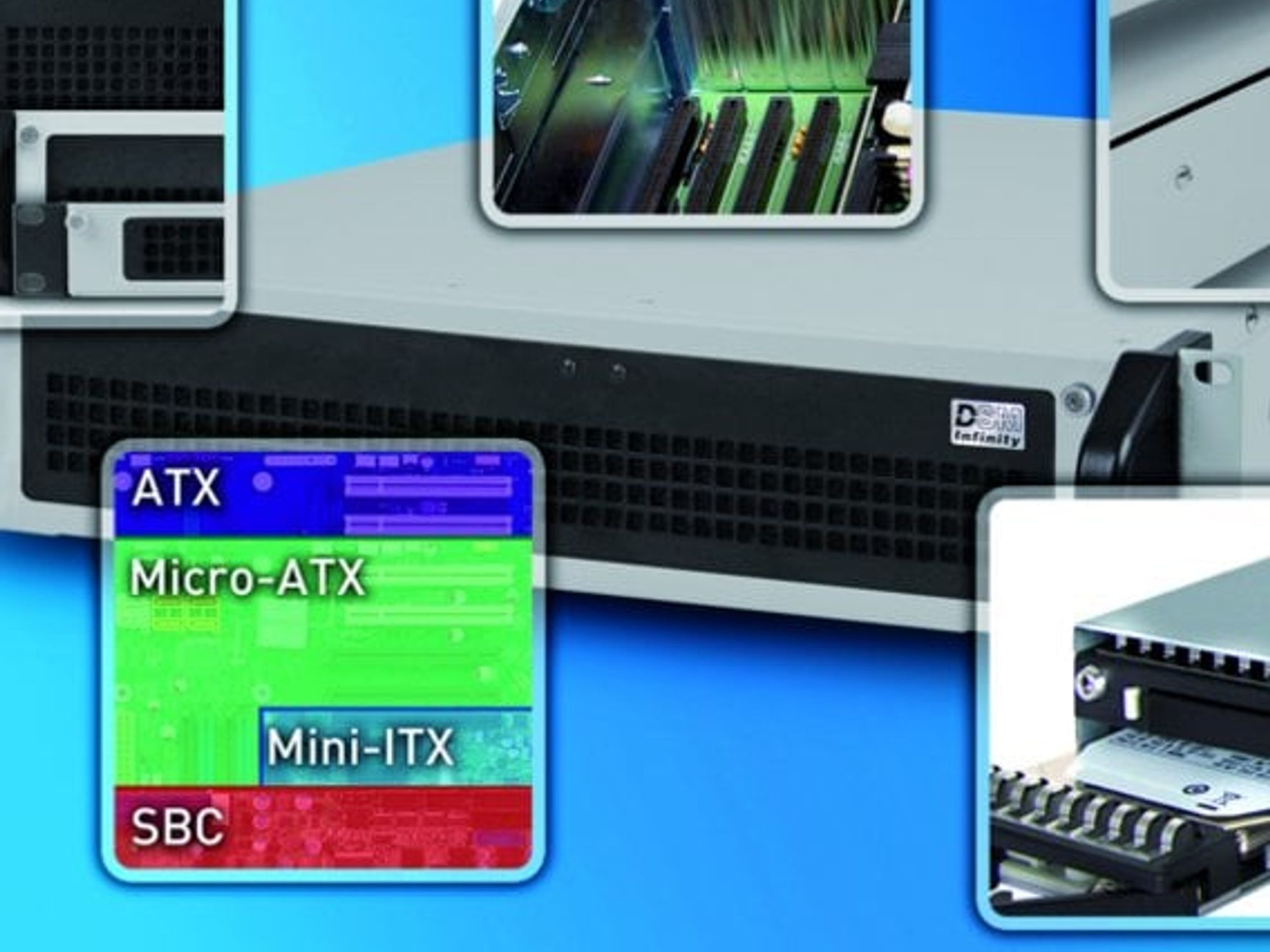 DSM, Variabilität der 19 Zoll Systeme DSM, Variabilität der 19 Zoll Systeme