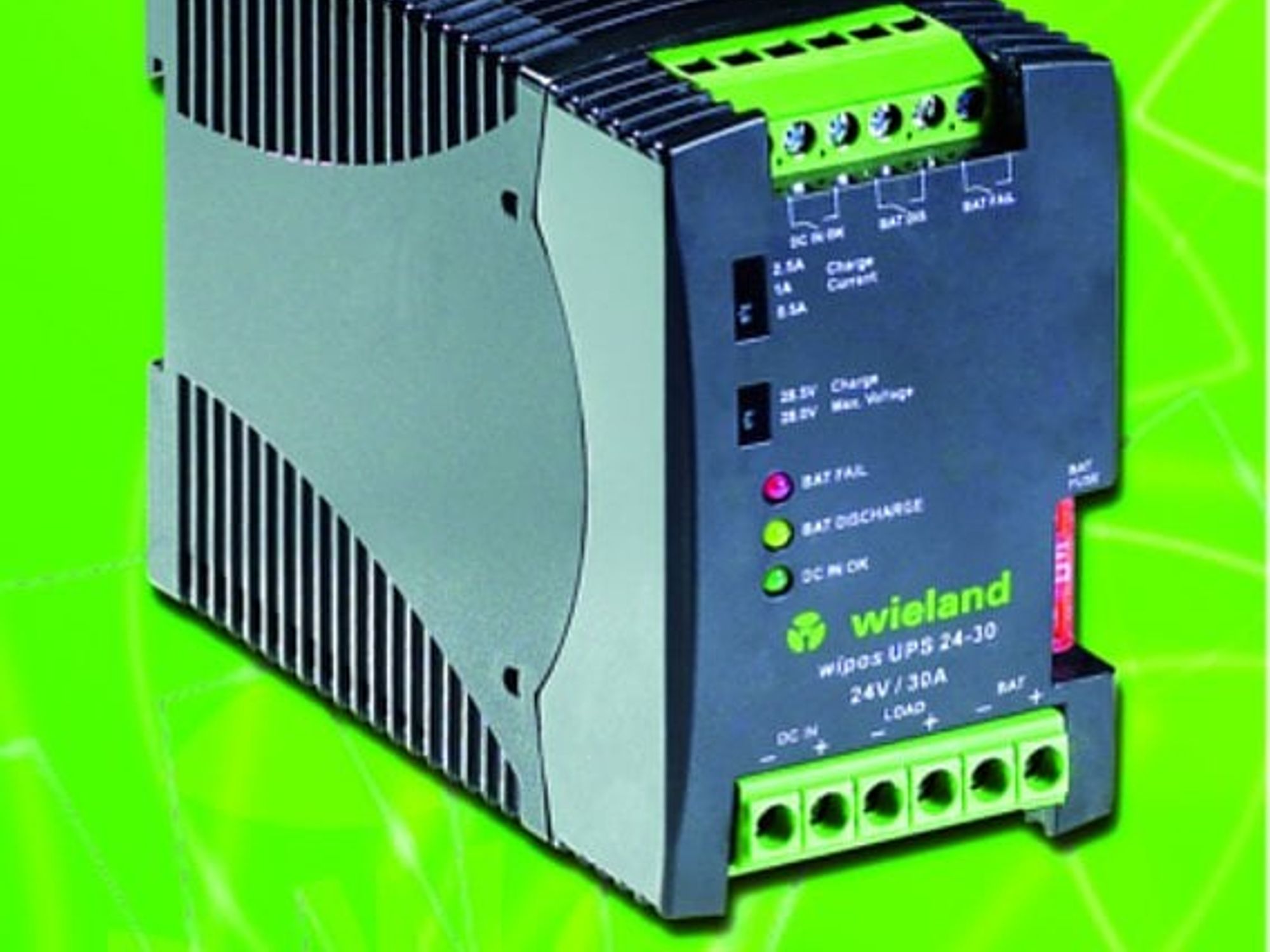 Wieland, unterbrechungsfreie Stromversorgung wipos UPS 24 30