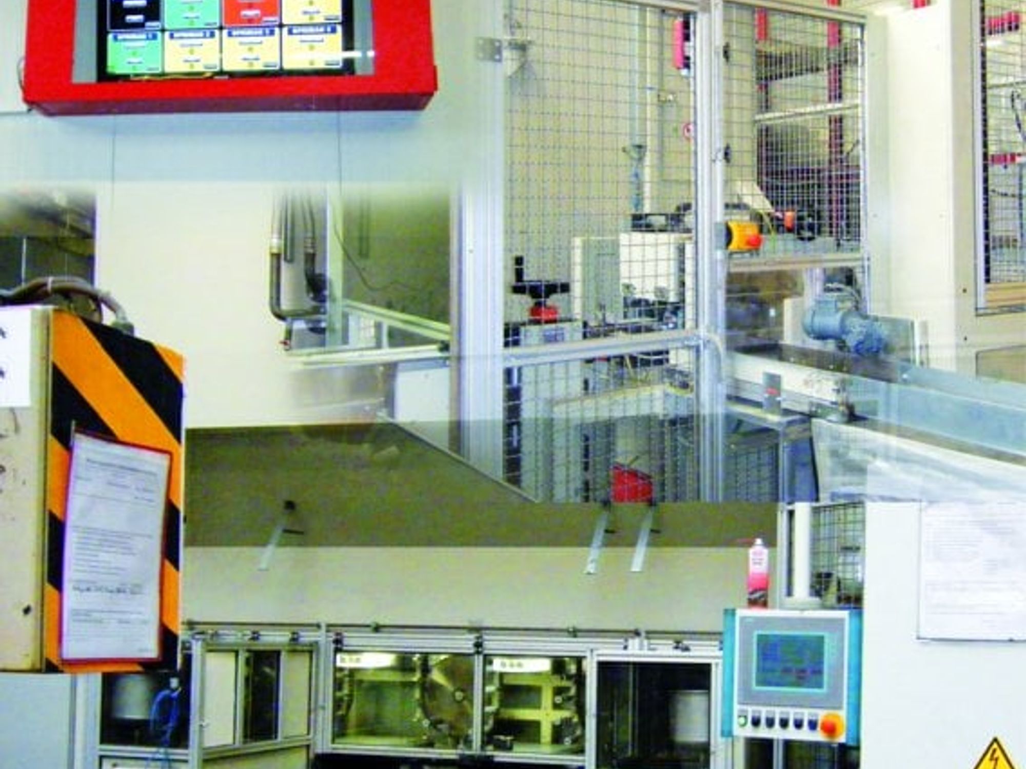 Red Lion Controls, Andon-Board, Produktionsstati, Effektivität Red Lion Controls, Andon-Board, Produktionsstati, Effektivität