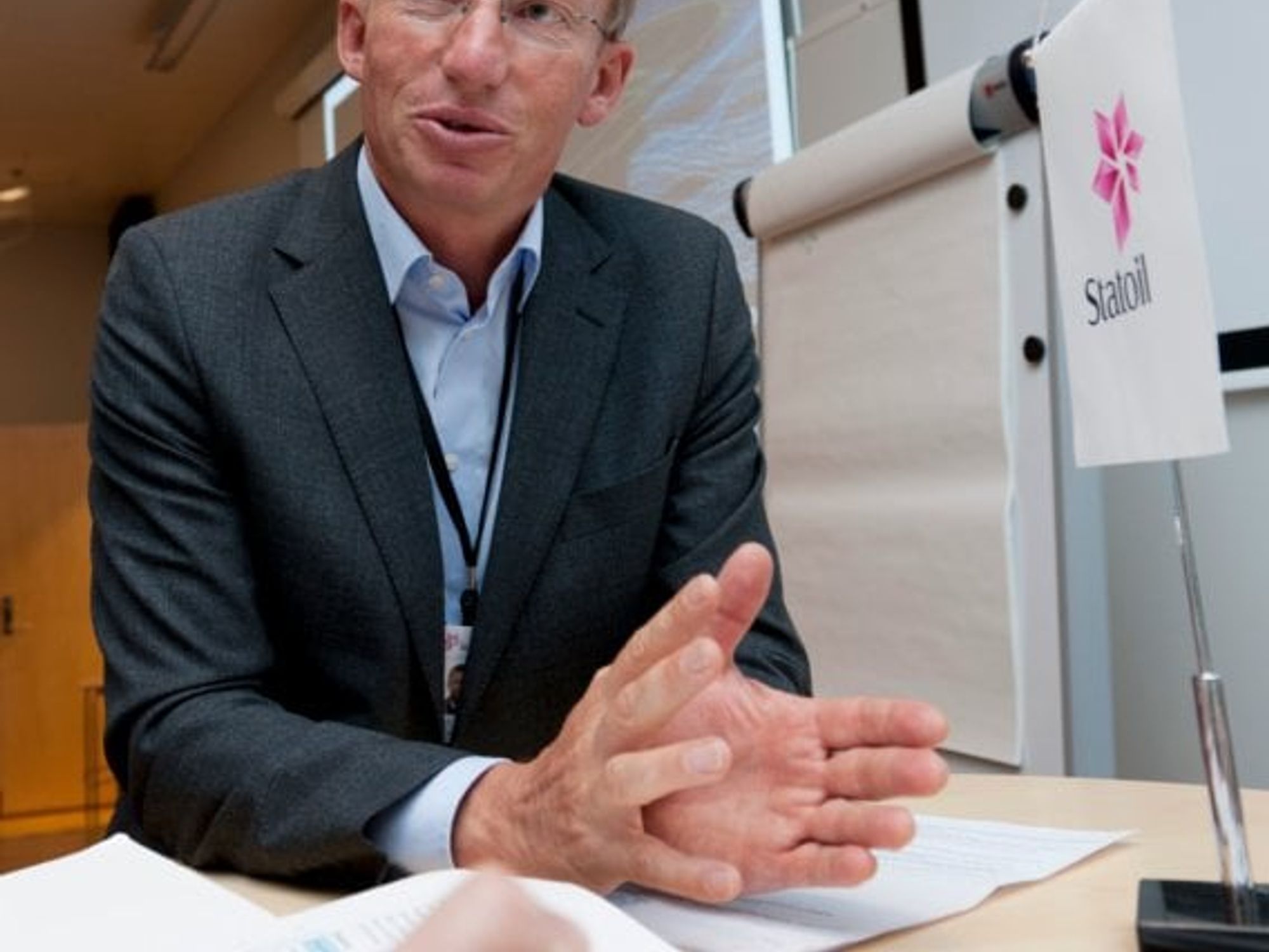 Øivind Nilsen, Manager der LNG-Anlage vor Hammerfest Øivind Nilsen, Manager der LNG-Anlage vor Hammerfest