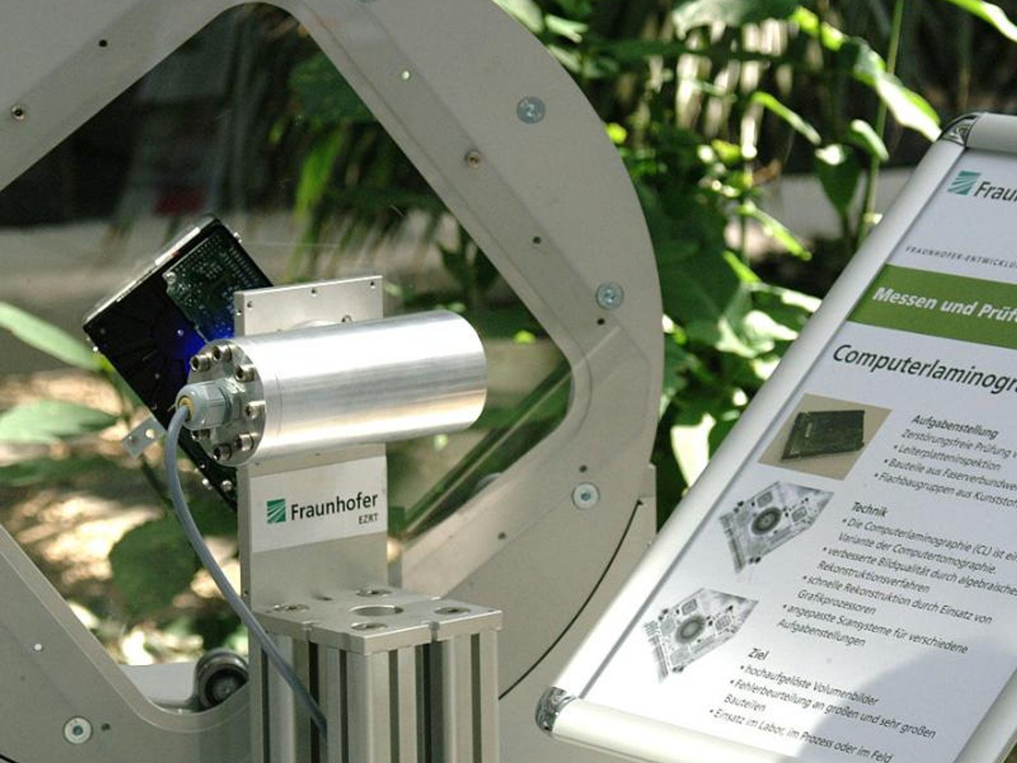 Darstellung Computerlaminographie