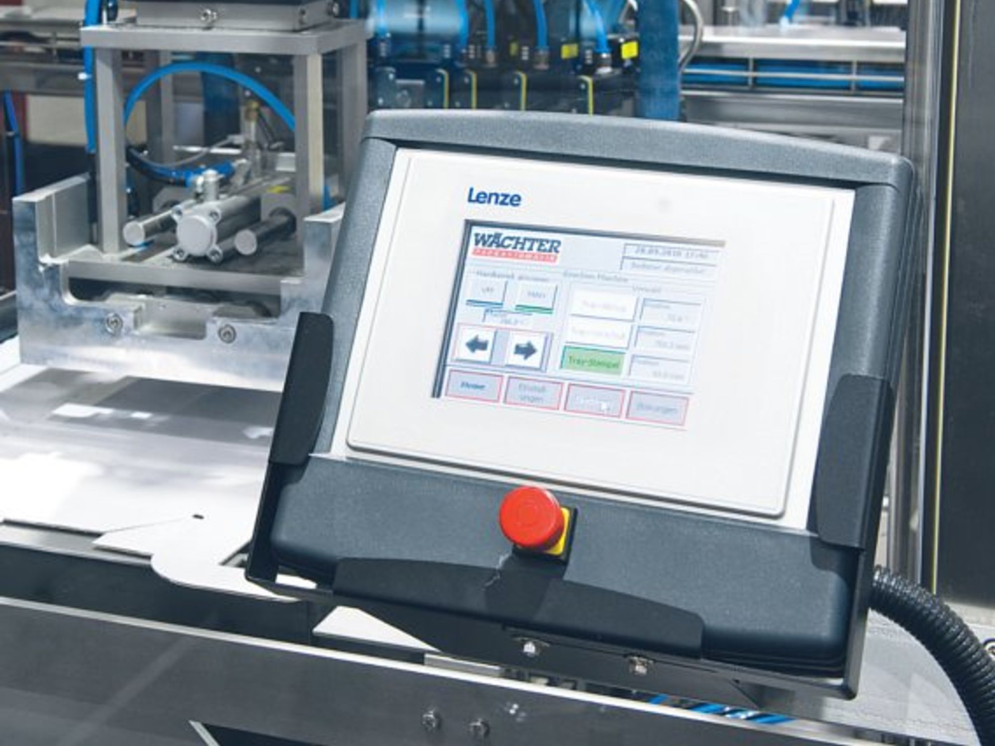 HMI mit Handterminal 