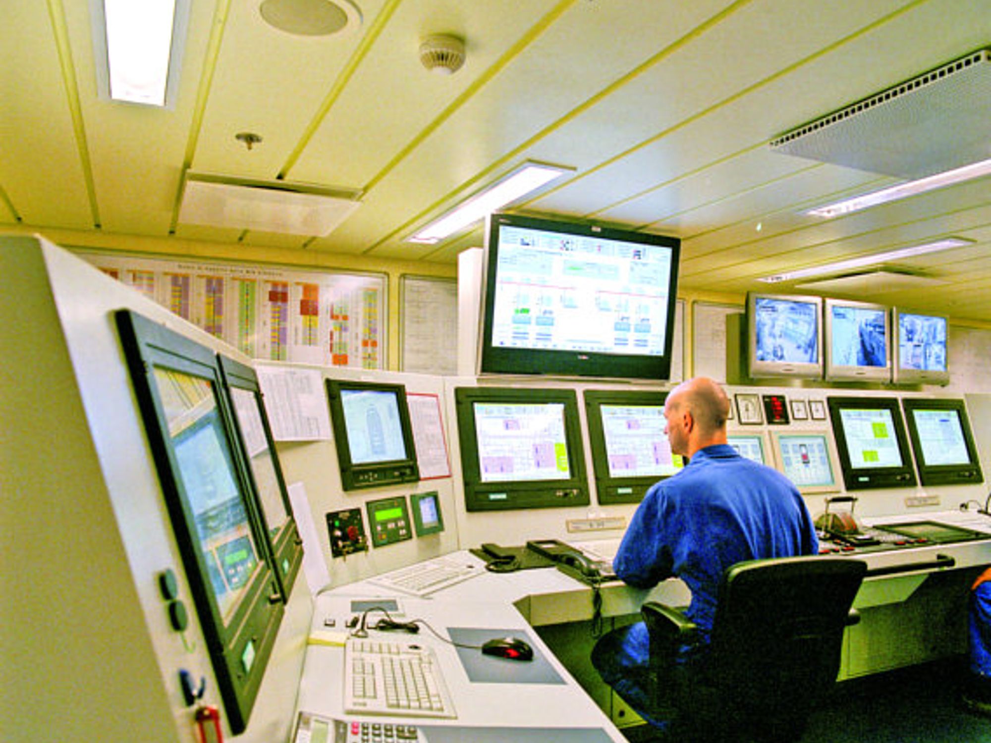 Aida Kreuzfahrtschiff, Maschinenkontrollraum (MKR)