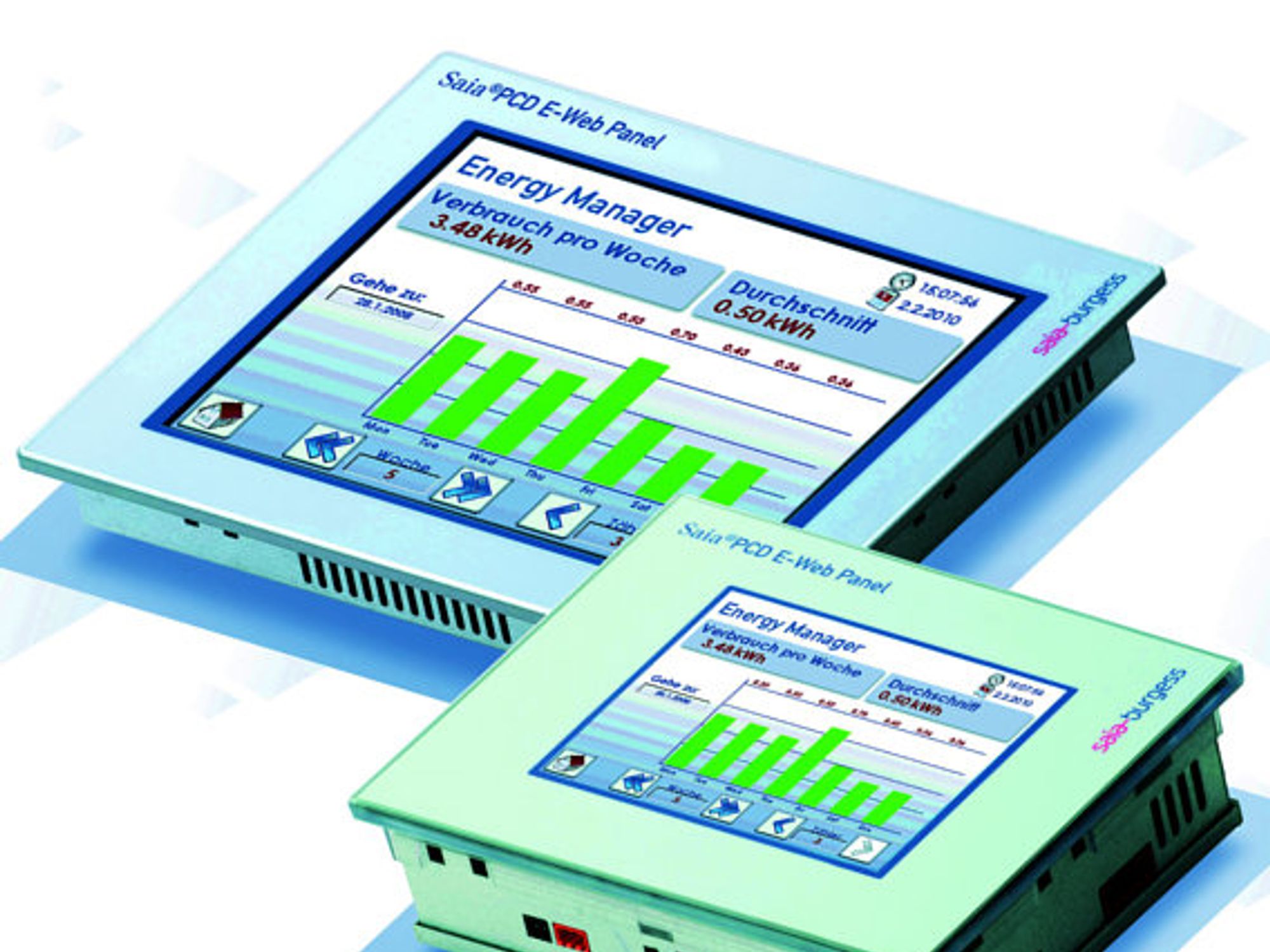 Saia-Burgess Controls, Bedienpanel S-Energy-Konzept Saia-Burgess Controls, Bedienpanel S-Energy-Konzept