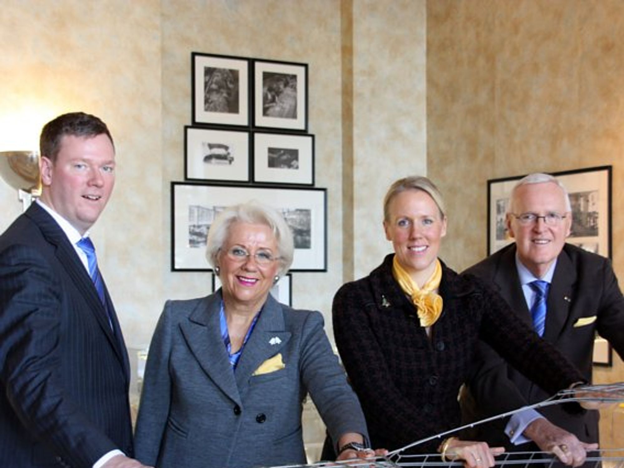 Philip Harting, Margrit Harting, Maresa Herting-Hertz, Dietmar Harting (v.l.n.r.)