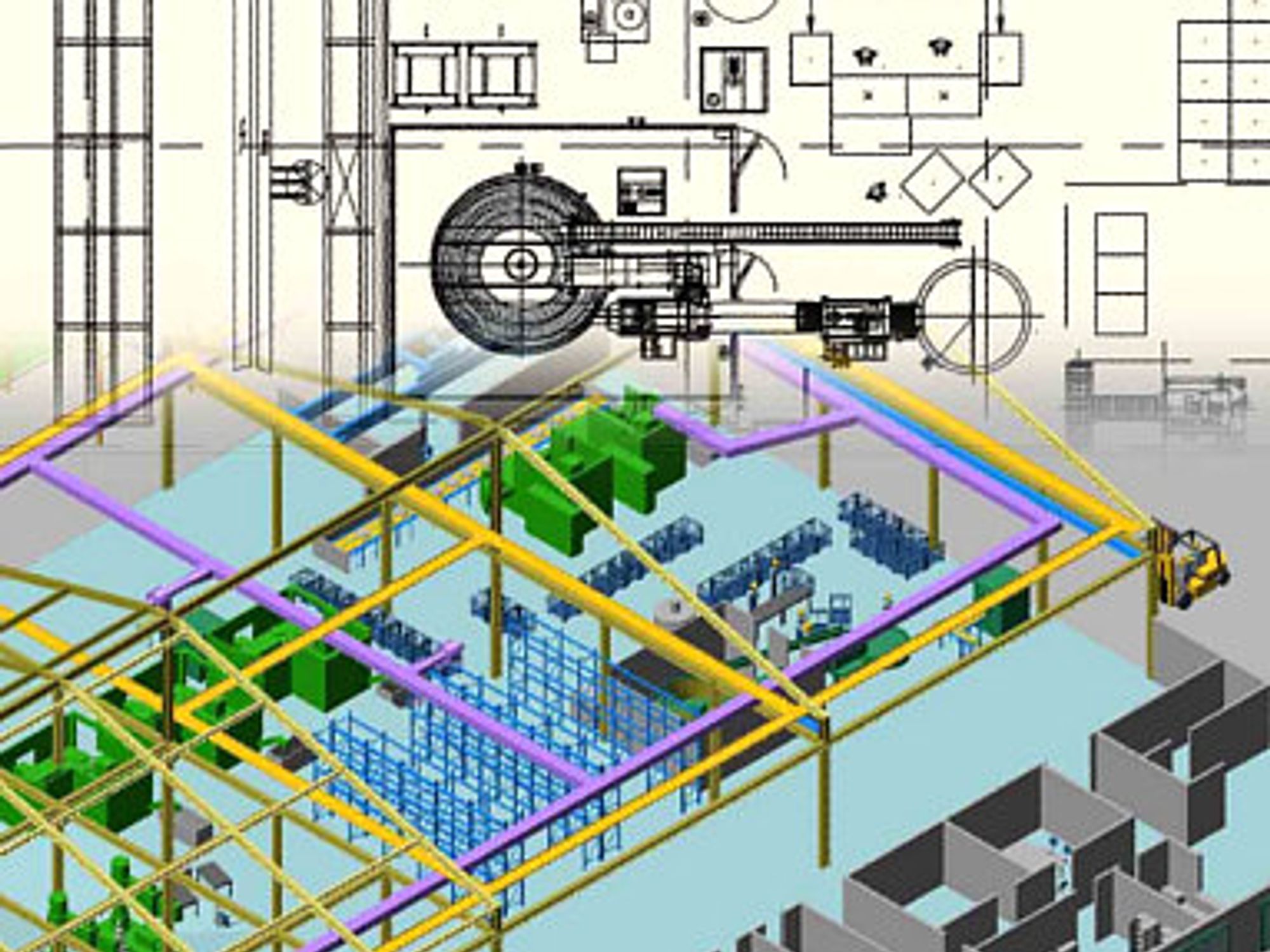 Layoutsoftware MPDS4 Factory Layout