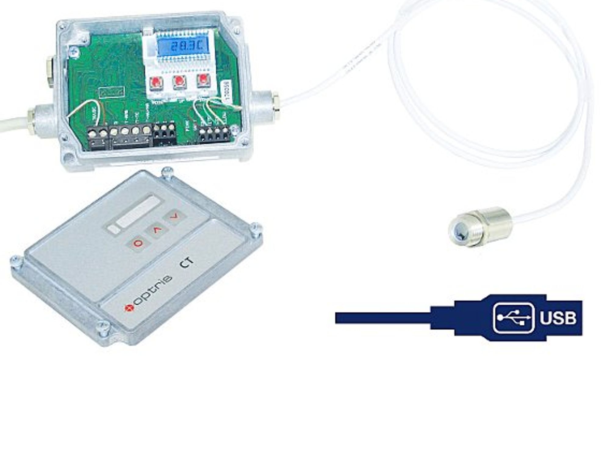 Optris, IR-Thermometer, CT-Serie