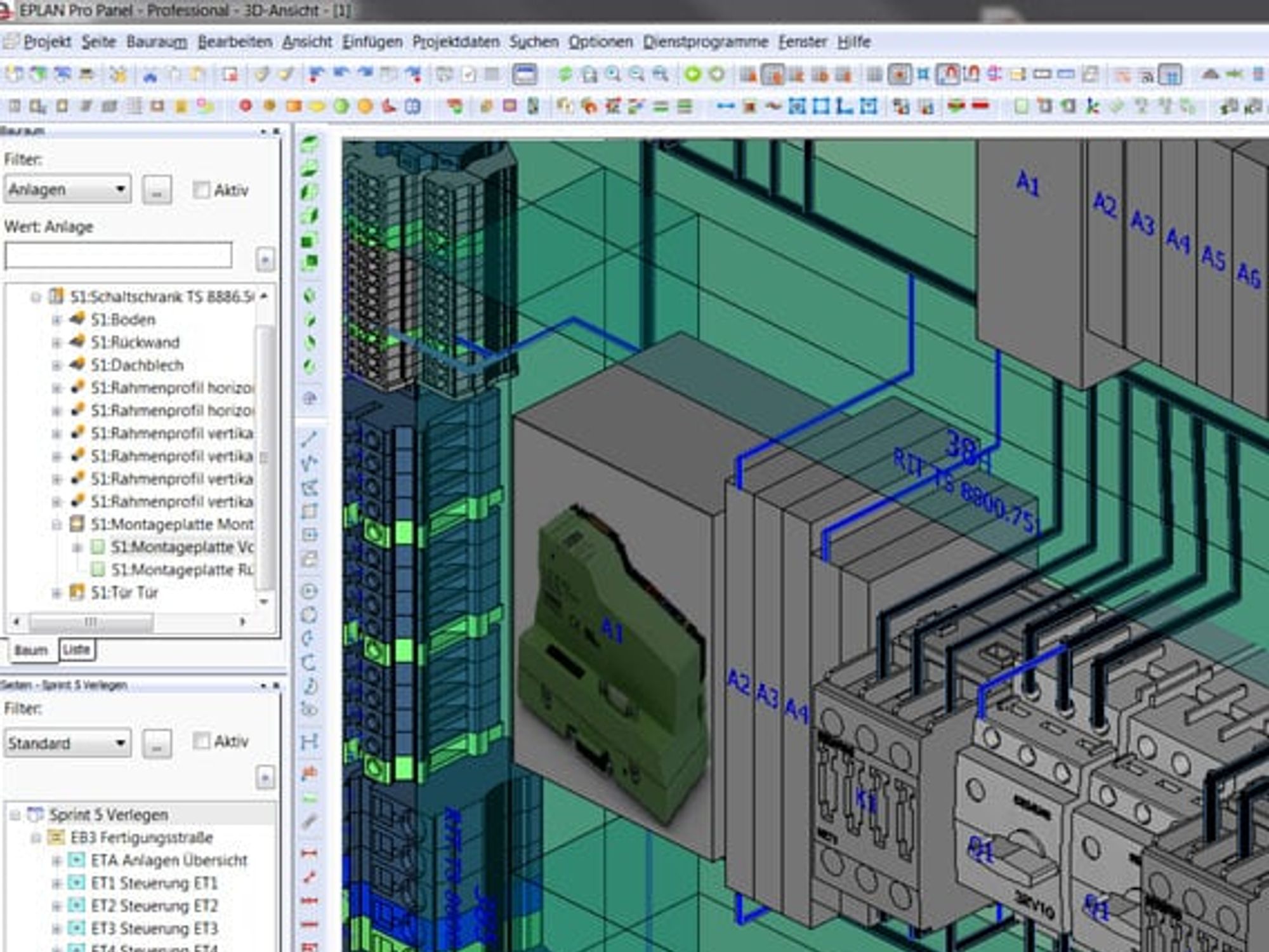 Screenshot, Eplan Pro Panel Screenshot, Eplan Pro Panel