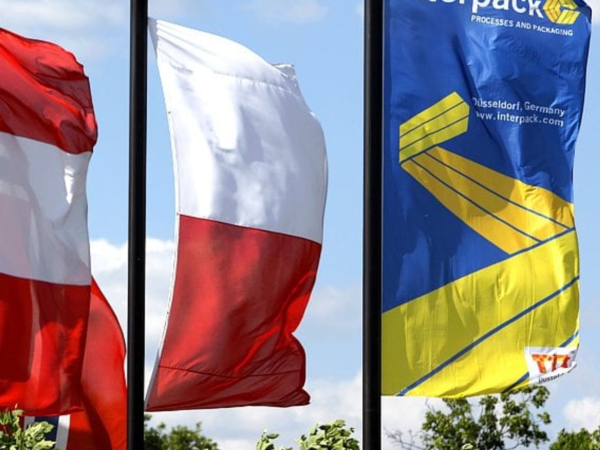 Interpack 2011, Flaggen