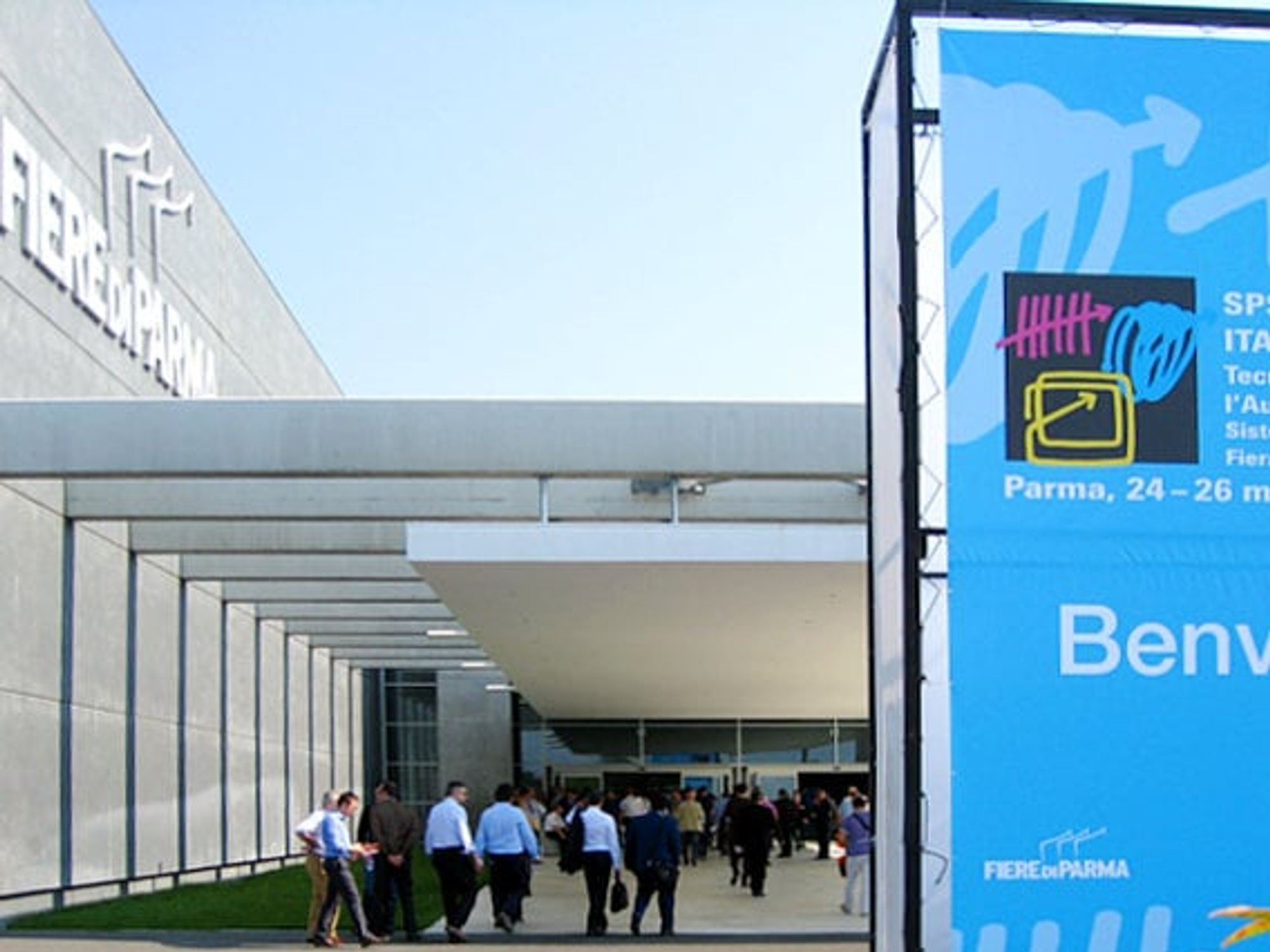 SPS/IPC/Drives 2011, Parma, Italien, Eingang