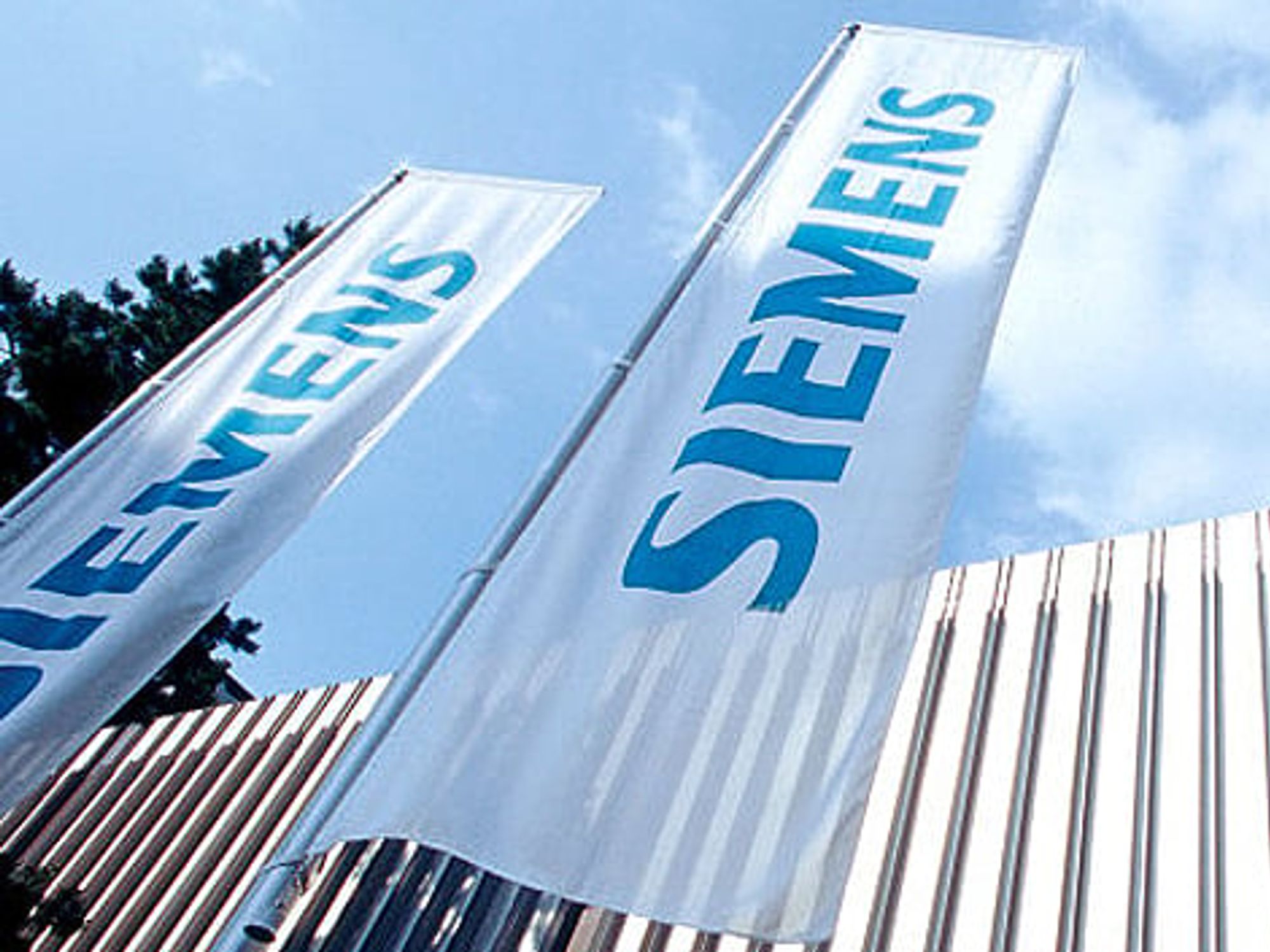 Siemens, Flaggen Siemens, Flaggen