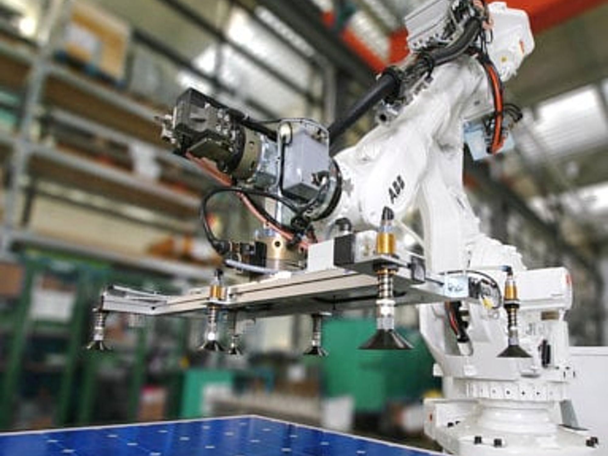 ABB, Roboter, Solarpanel ABB, Roboter, Solarpanel